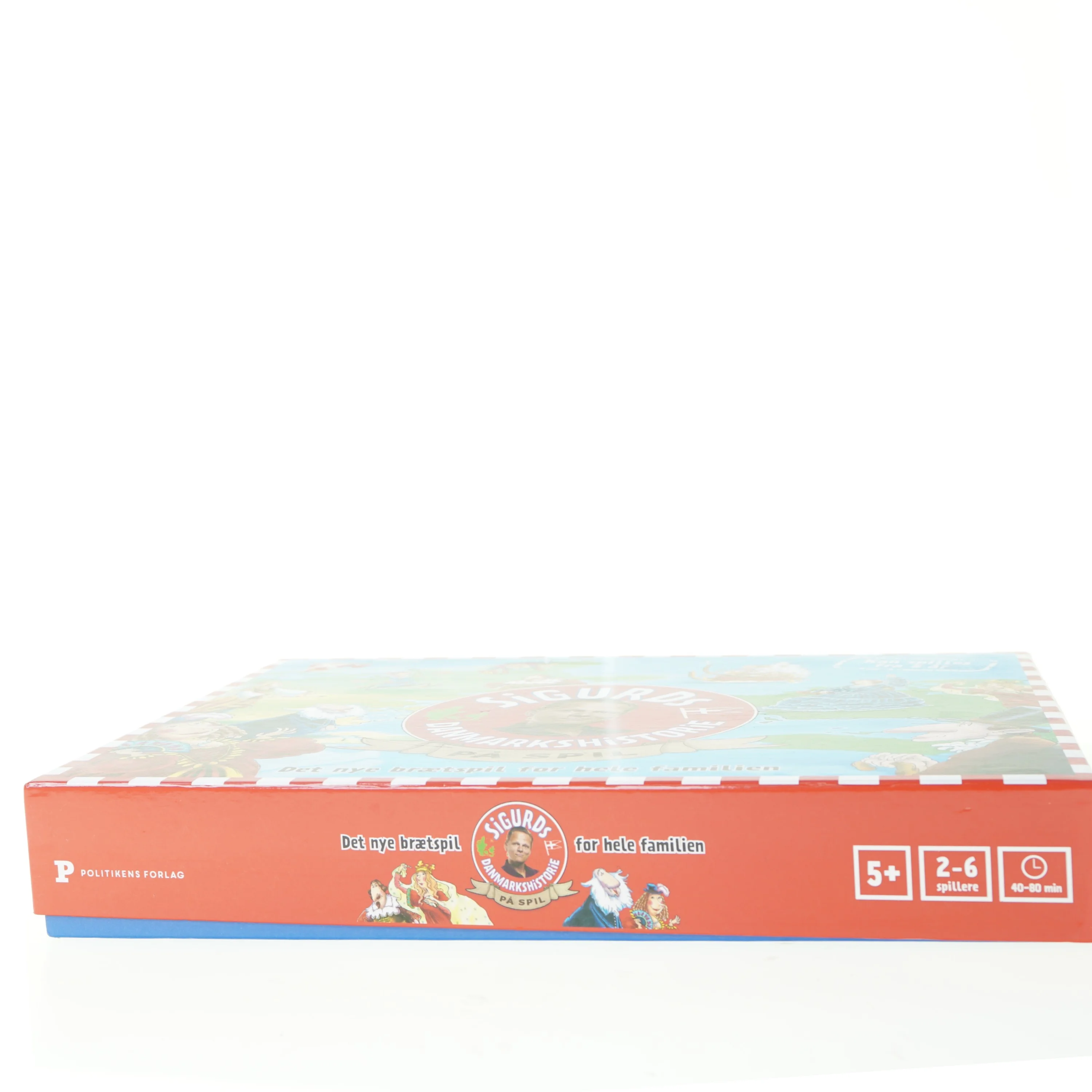 Sigurd Danmarks historie spil fra Politikens Forlag (str. 41 x 32 cm)