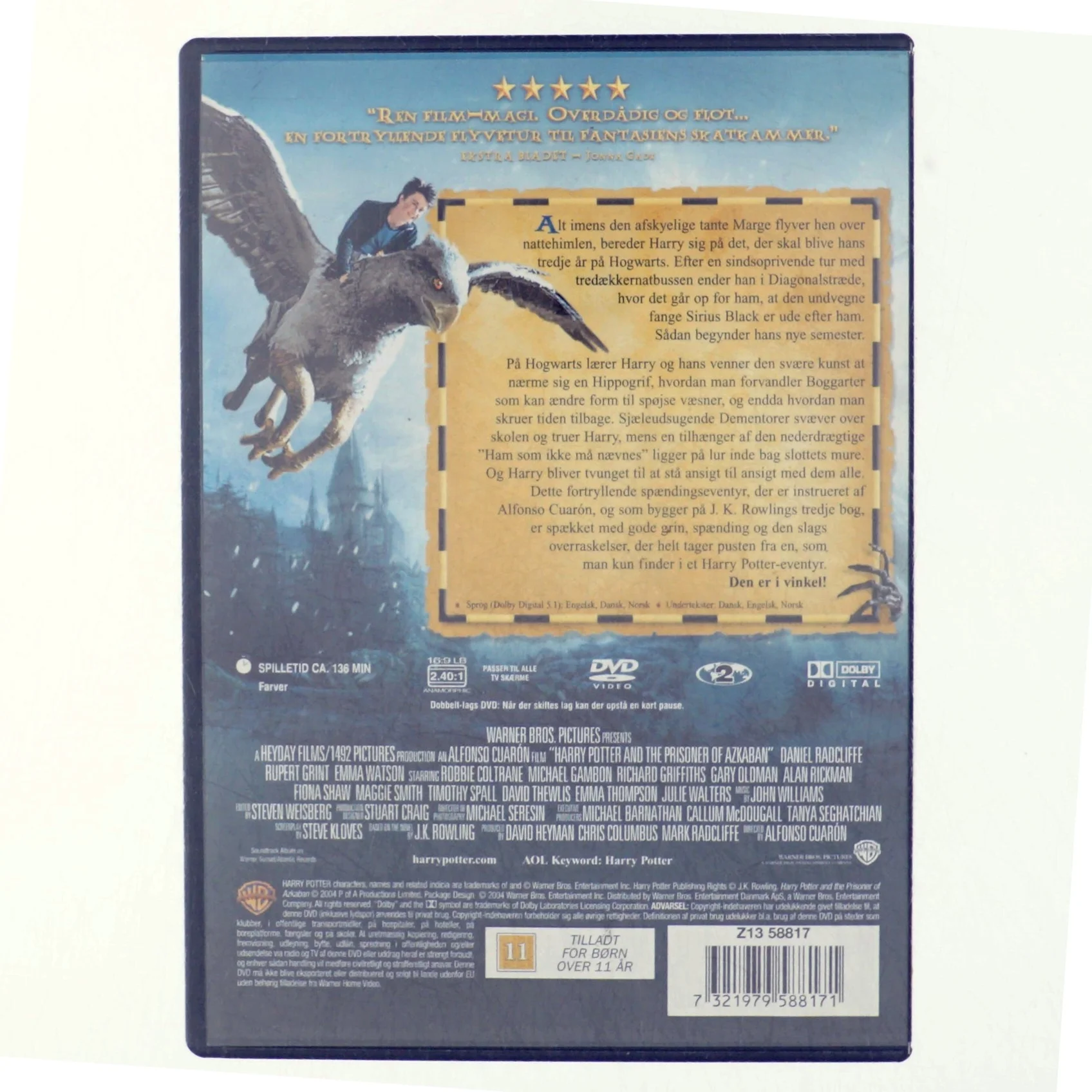 Fangen fra Azkaban (3) Harry Potter