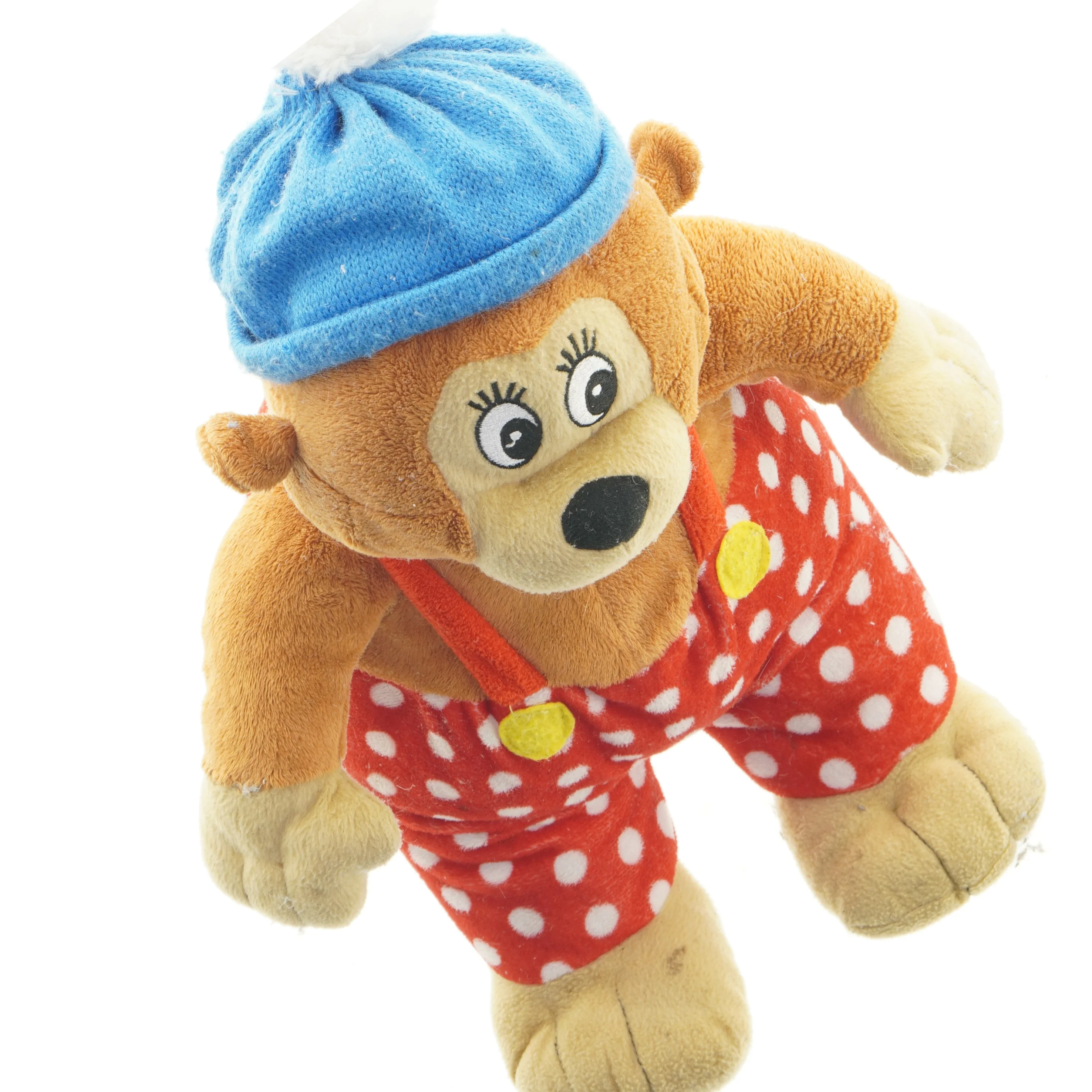 Rasmus Klump Bamse bjørn tøjdyr (str. 42x22 cm)