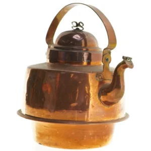 Gammel kobberkedel (str. 23 x 23 x 19 cm)