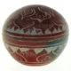 Håndmalet keramikskål (str. 7 x 6 cm)