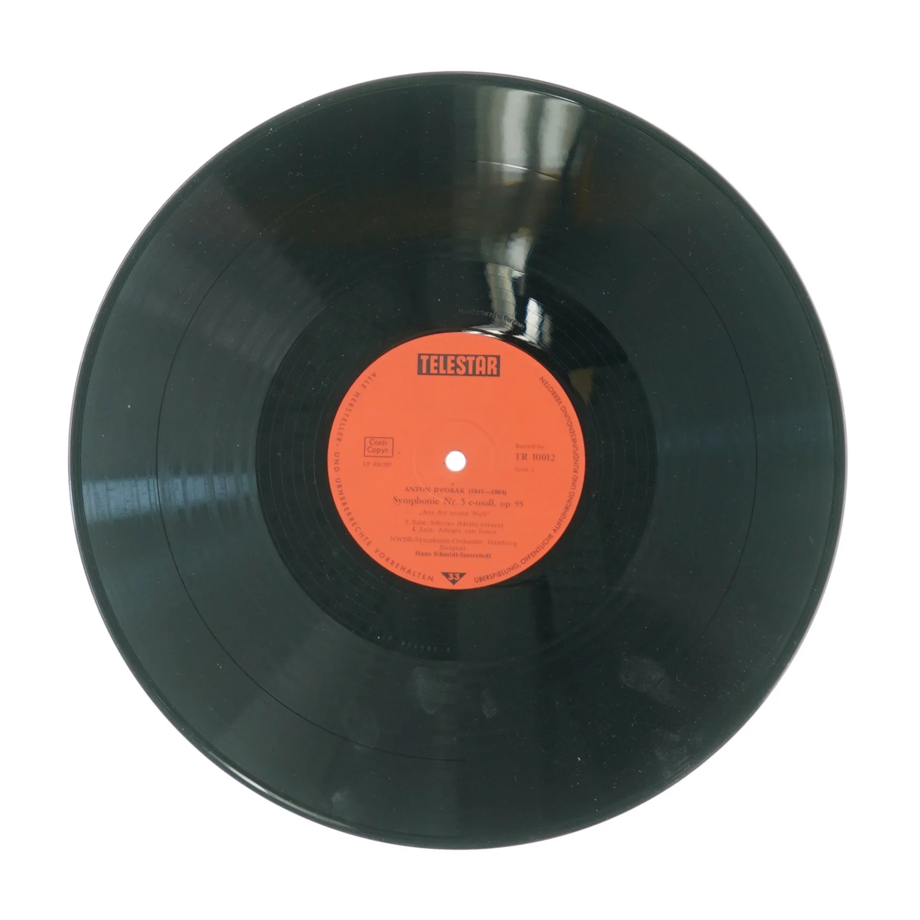 Antonín Dvořák, symphonie no 5 fra Hi-fi (str. 30 cm)