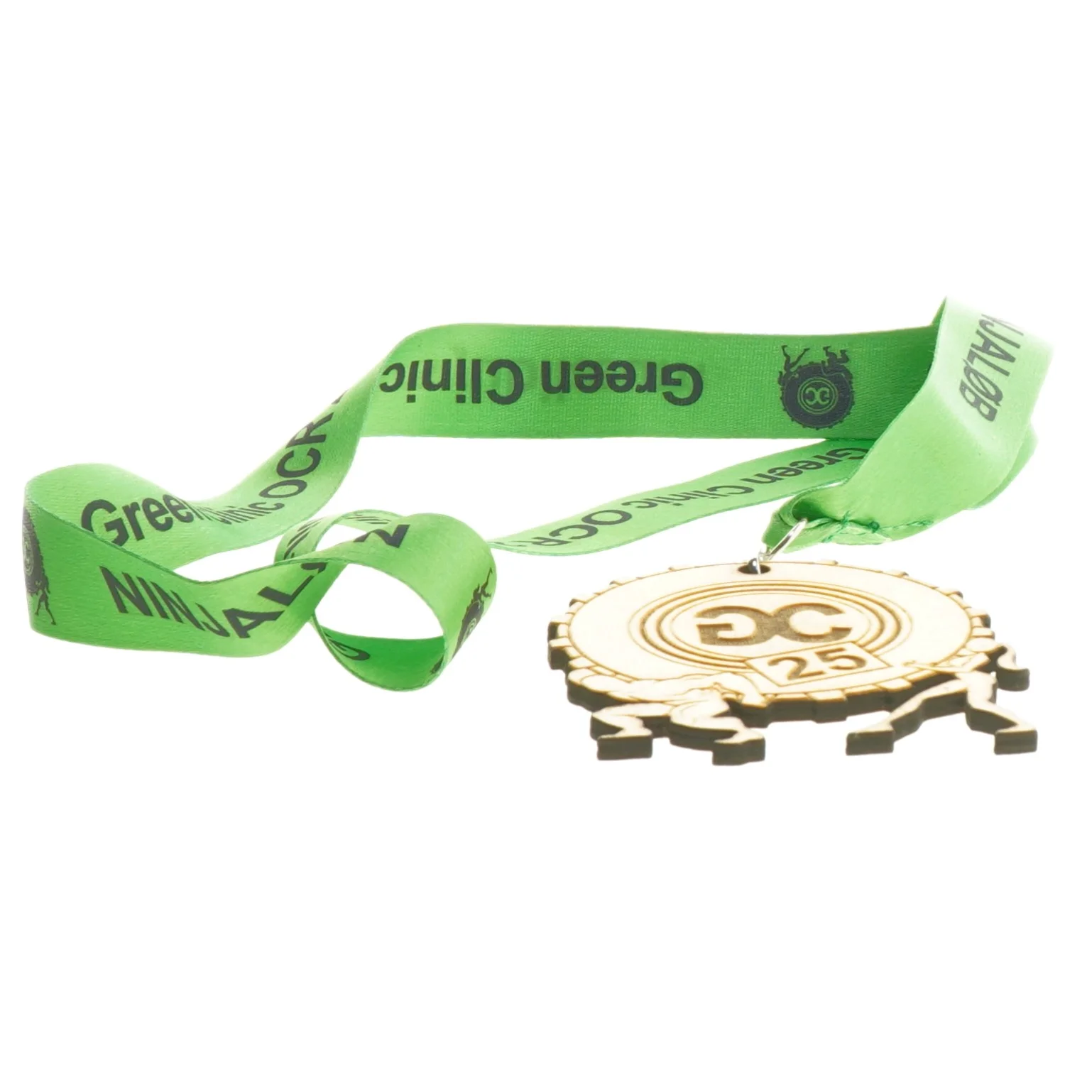 Medalje med bånd fra Green Clinic