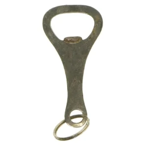 Flaskeåbner med nøglering (str. 8 cm)