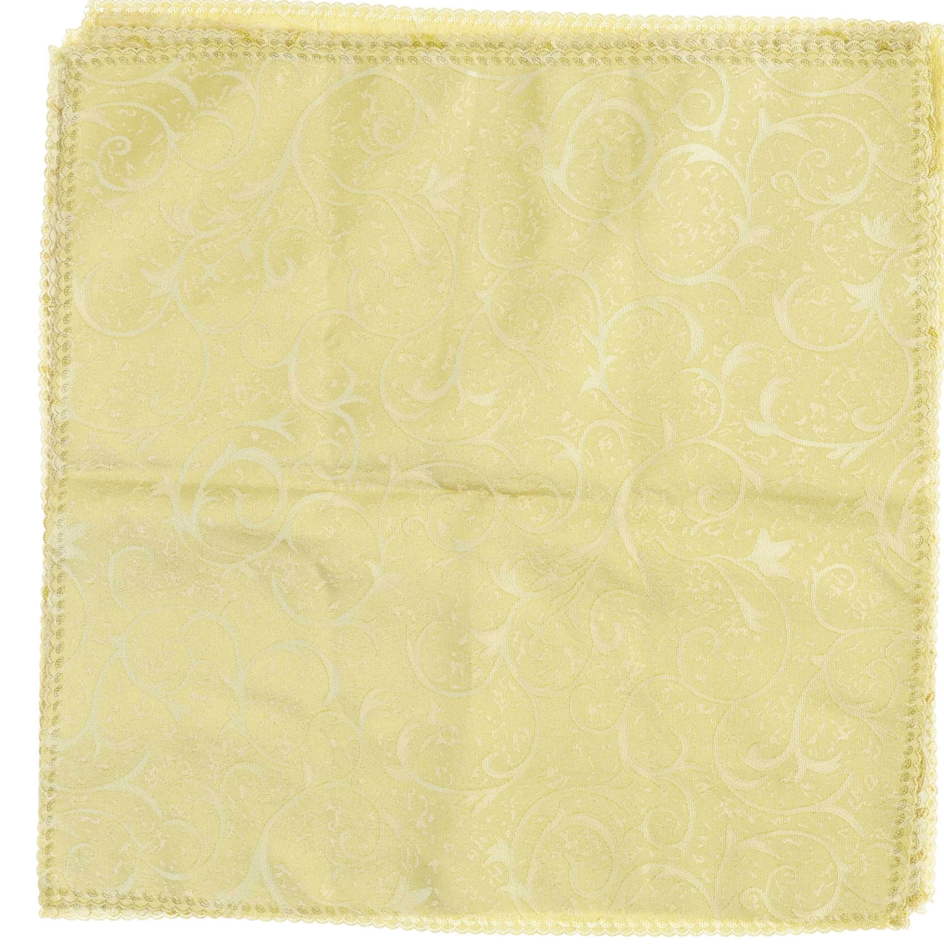 Broderet servietter (str. Cirka 47 x 47 cm)