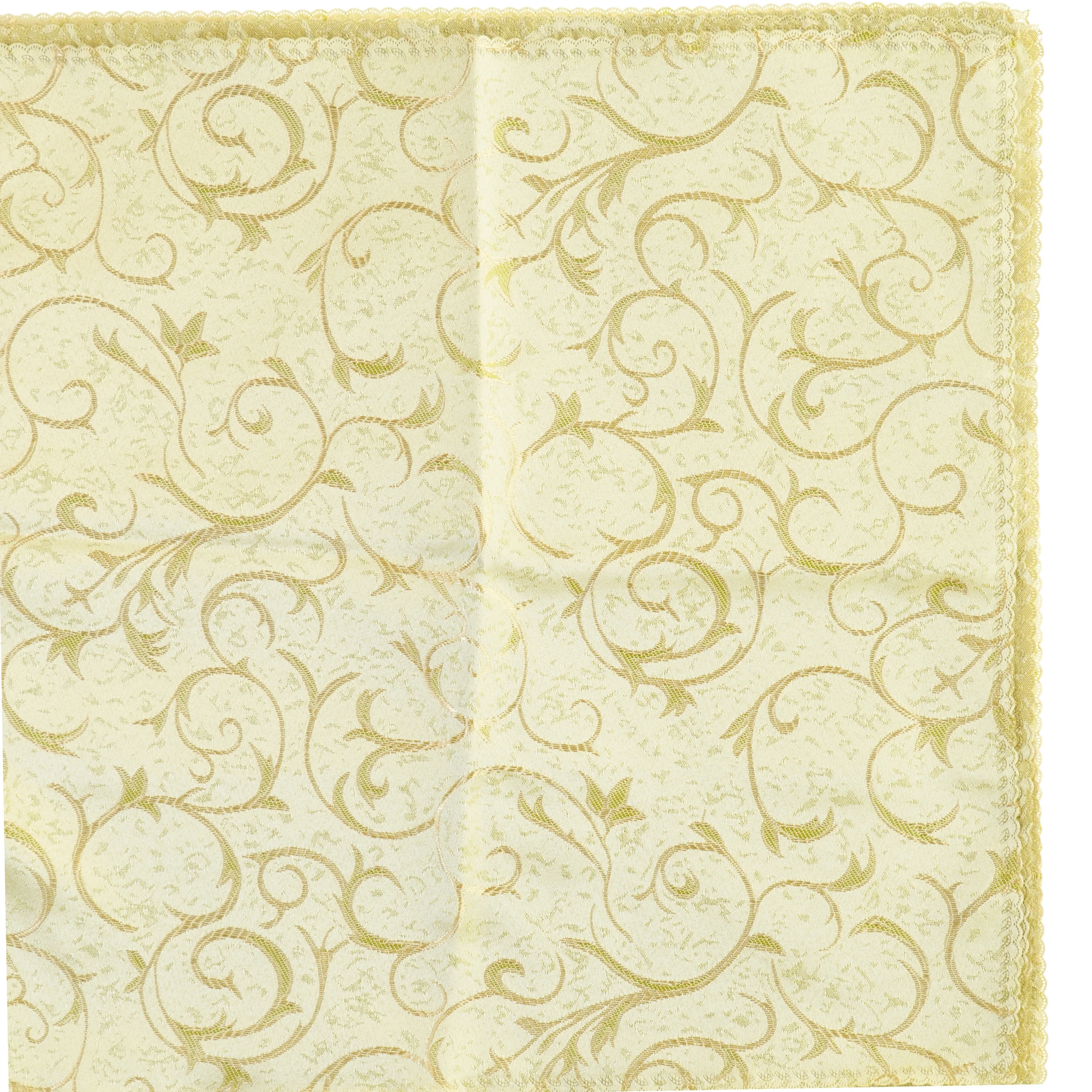 Broderede servietter (str. Cirka 47 x 47 cm)