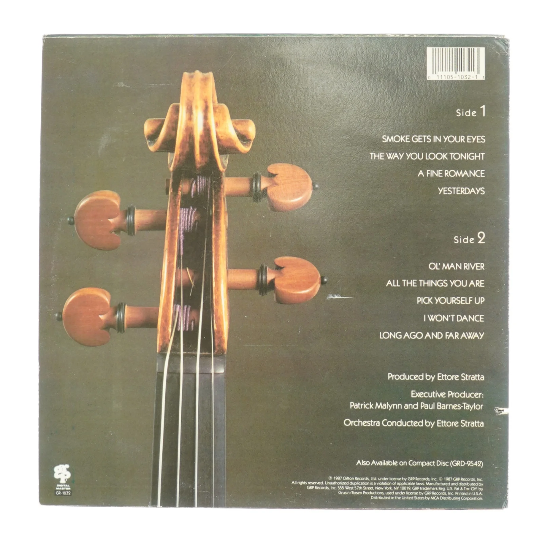 Stephane Grappelli plays Jerome Kern fra Digital Master (str. 30 cm)