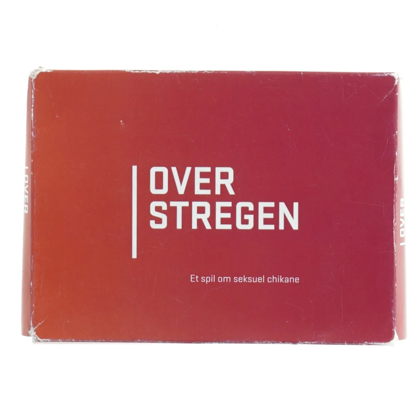 Spil om seksuel chikane 'Over stregen' (str. 16x11 cm)