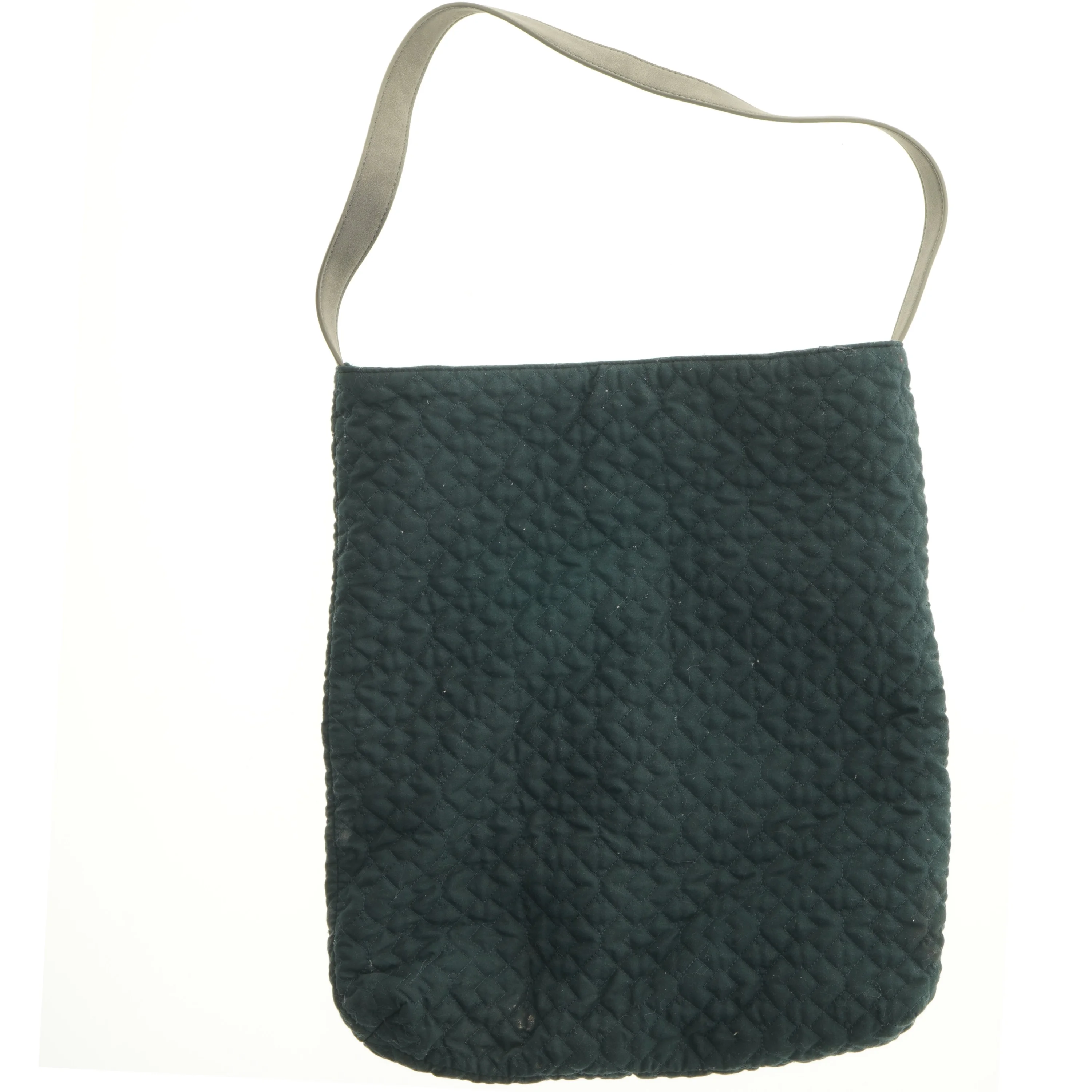 Quiltet skuldertaske (str. 43 x 39 cm)