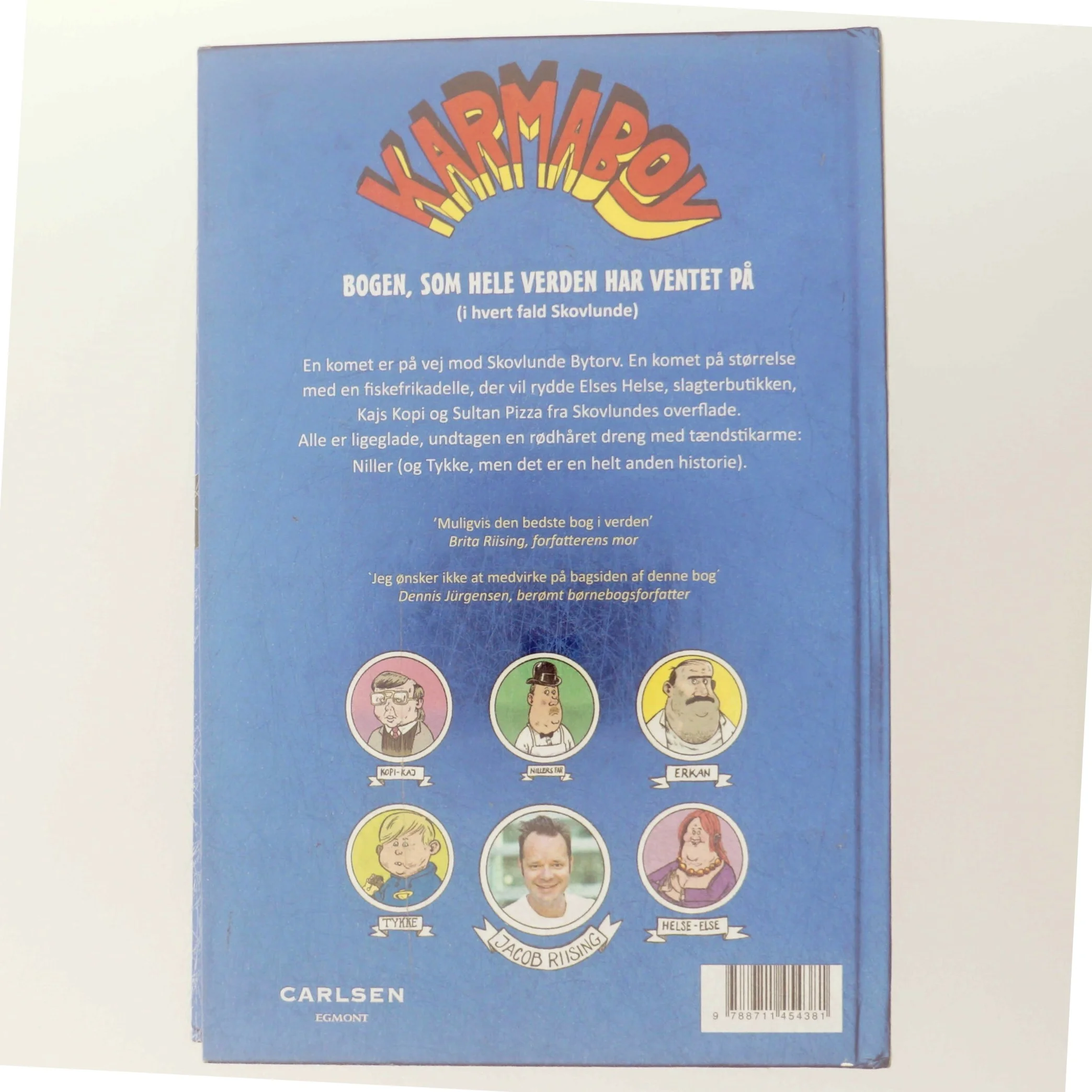 Karmaboy - kometen og den onde numsekløe af Jacob Riising (Bog)