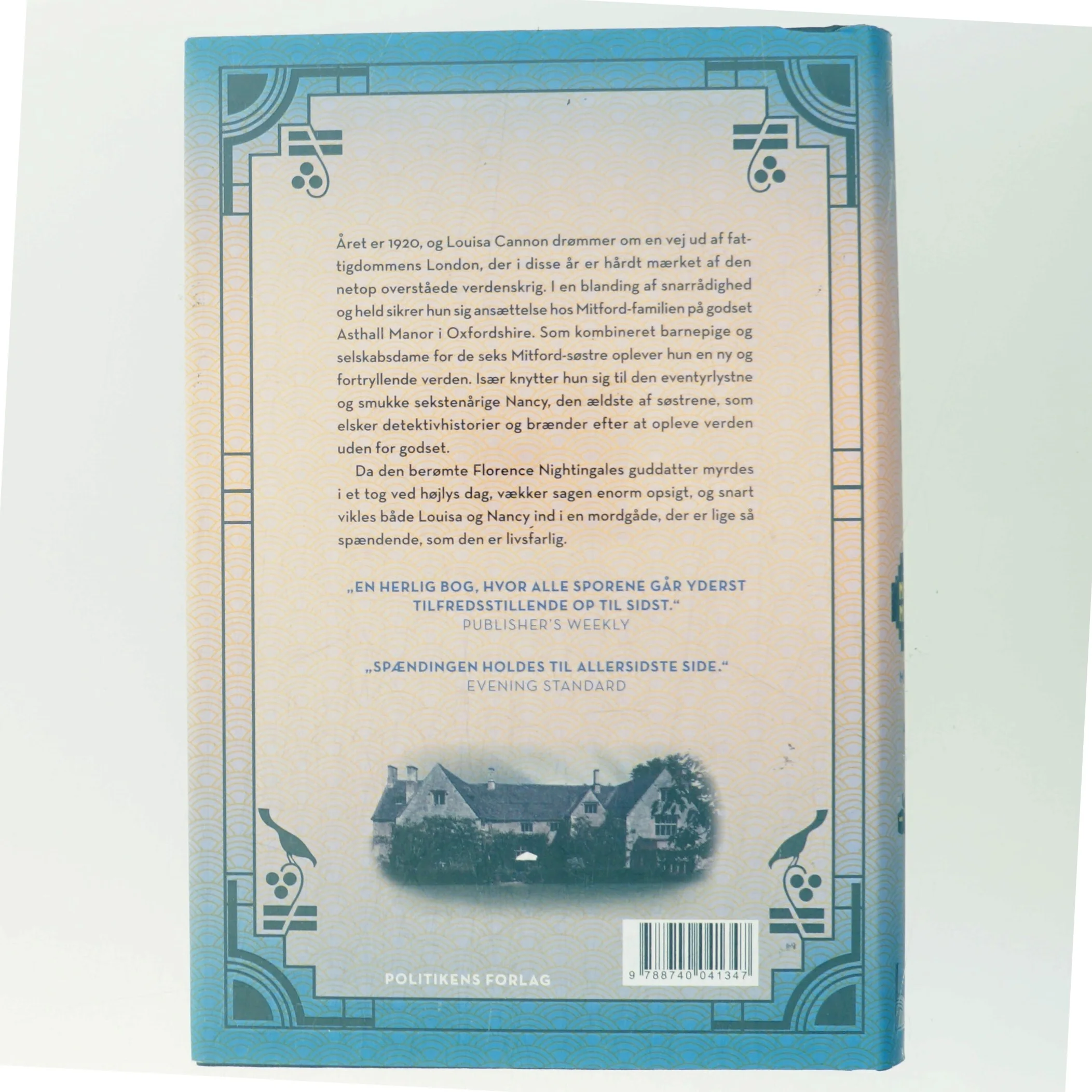 Mitfordmordene. 1. bog, Mysteriet på Asthall Manor af Jessica Fellowes (Bog)