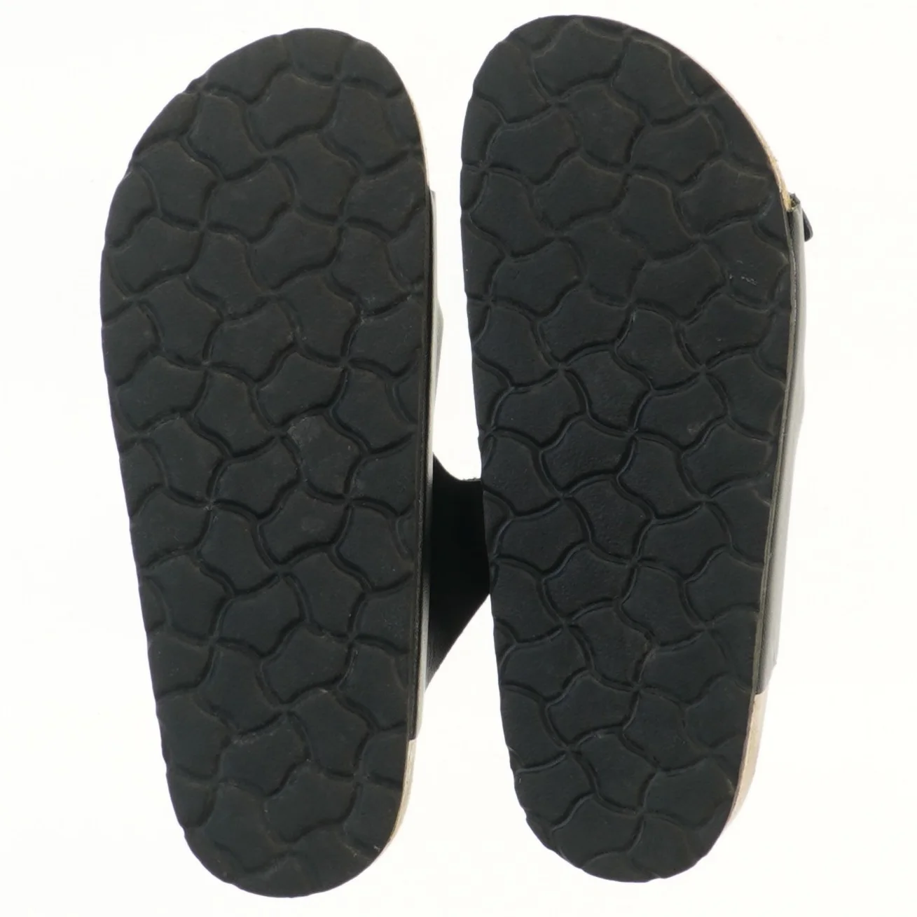 Sort sandal med remme fra Esmara (str. 37 )