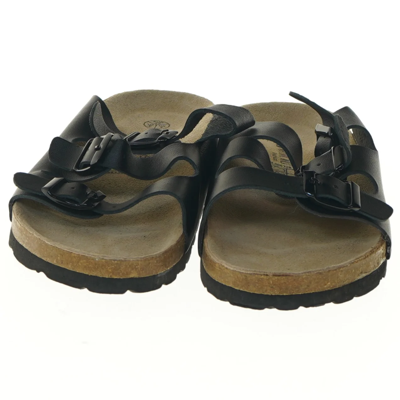 Sort sandal med remme fra Esmara (str. 37 )