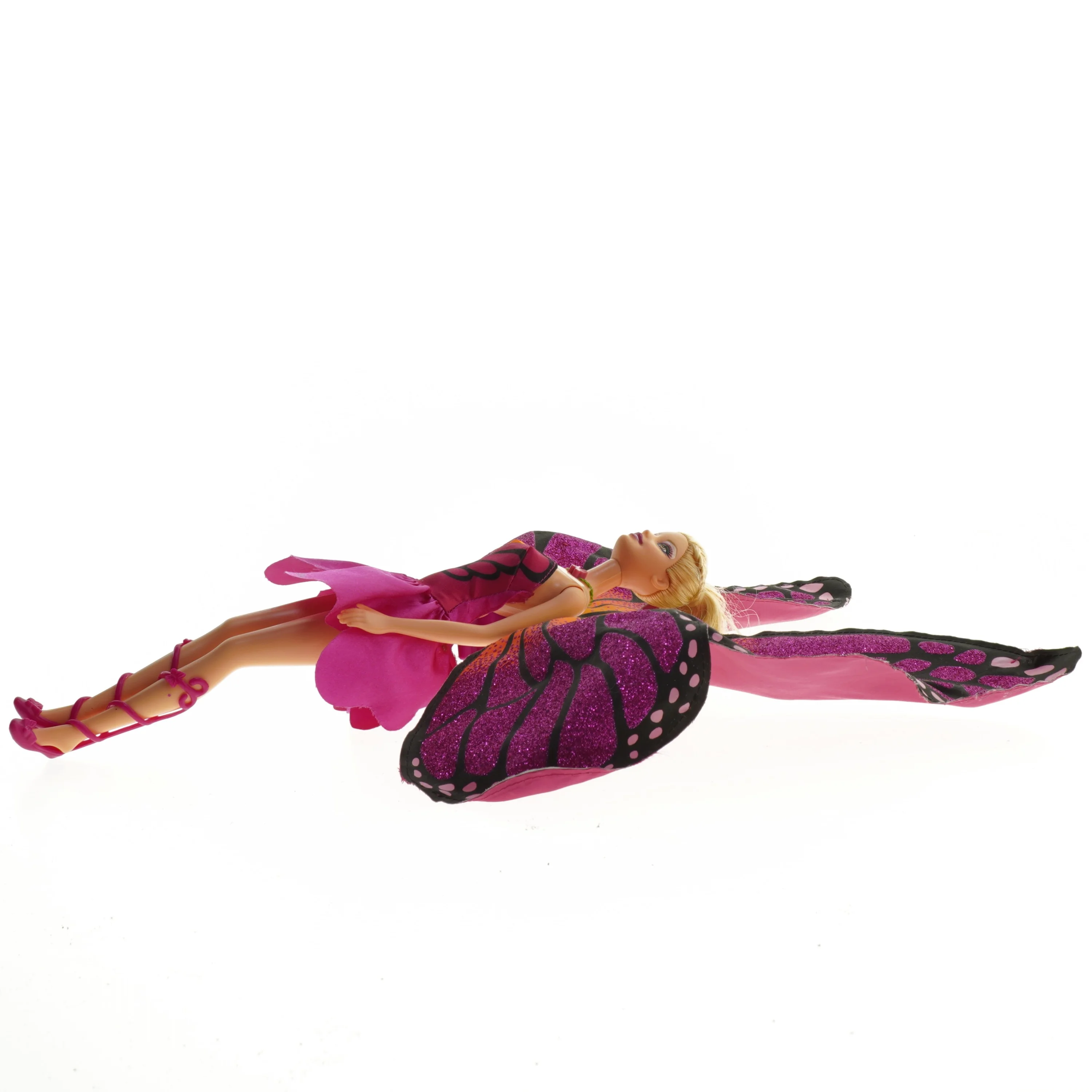 Fe-dukketøjssæt med udskiftelige vinger fra Barbie (str. 44 cm)