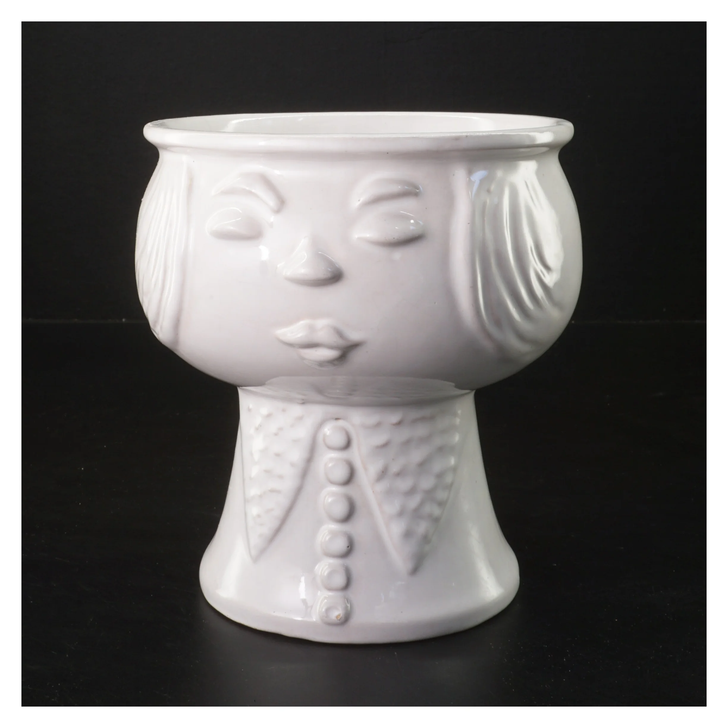 Stor pottedame (str. &Oslash; 15,5 cm l&aelig;ngde 17 cm)