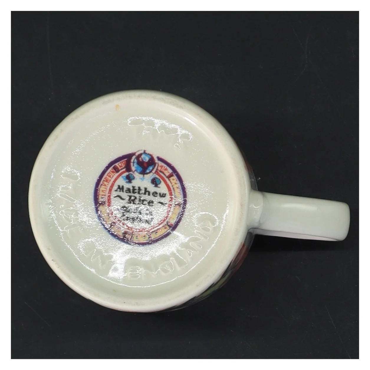 Keramiske krus med hundemotiv fra Matthew Rice (str. 8,5 cm x 7,5 ø cm)