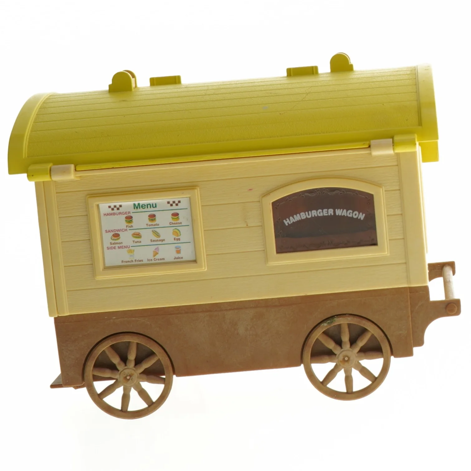 Sylvanian hamburger vogn (str. 20x12x10 cm)