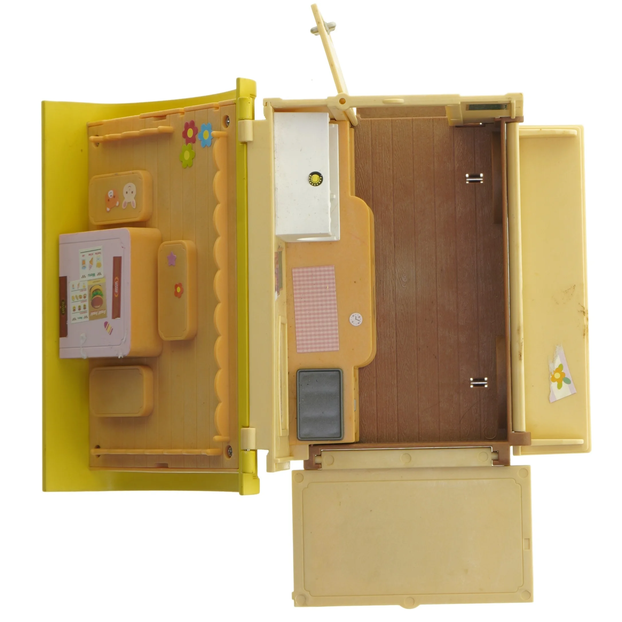 Sylvanian hamburger vogn (str. 20x12x10 cm)