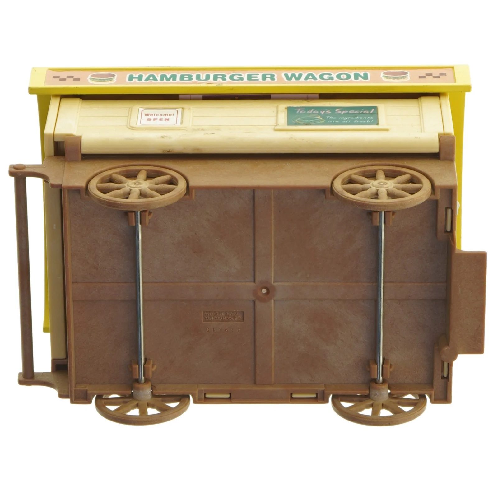 Sylvanian hamburger vogn (str. 20x12x10 cm)