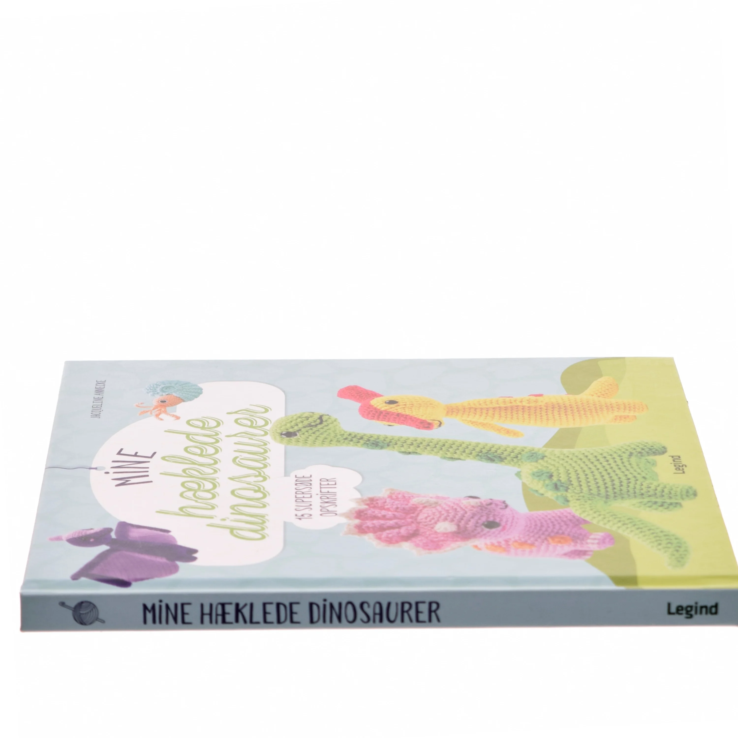 Mine hæklede dinosaurer : 15 supersøde opskrifter af Jacqueline Annecke (Bog)