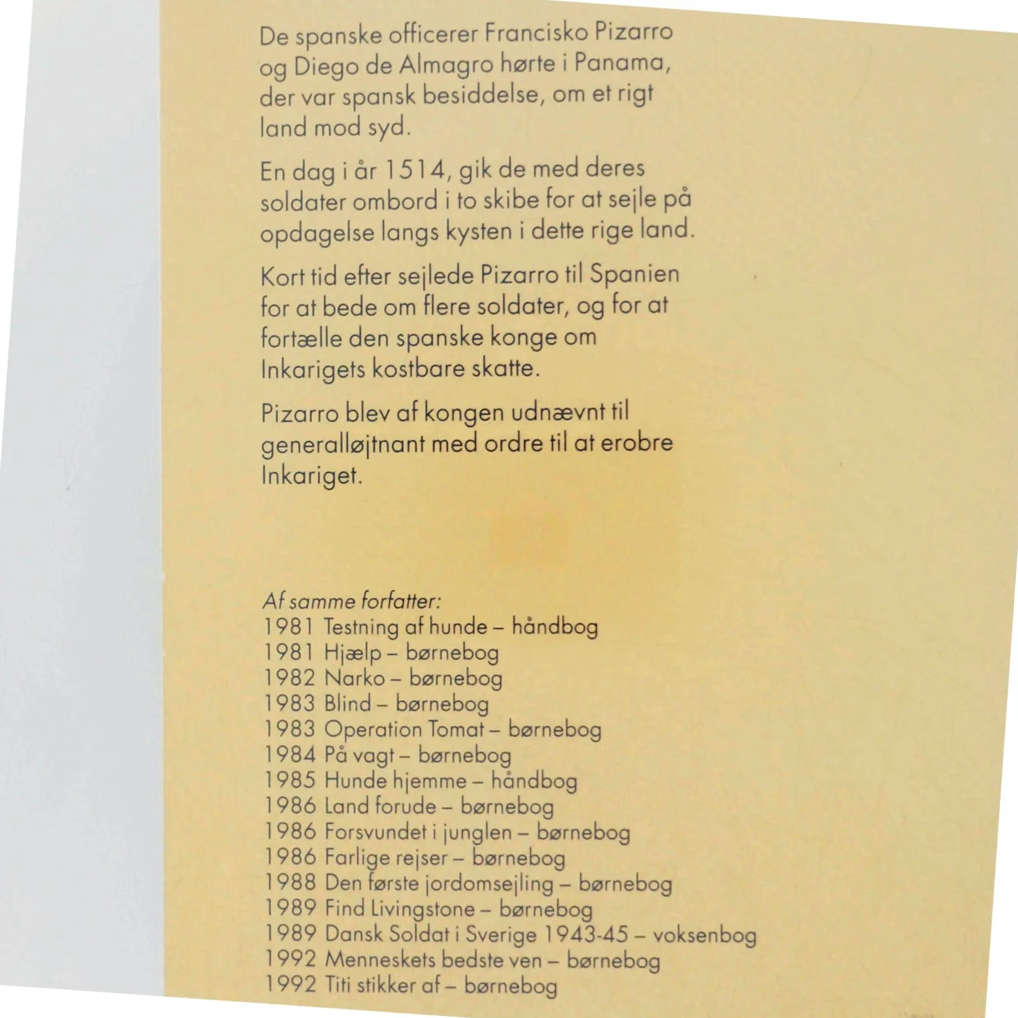 Inkarigets fald - Solens børn fra Forlaget Brændenælden