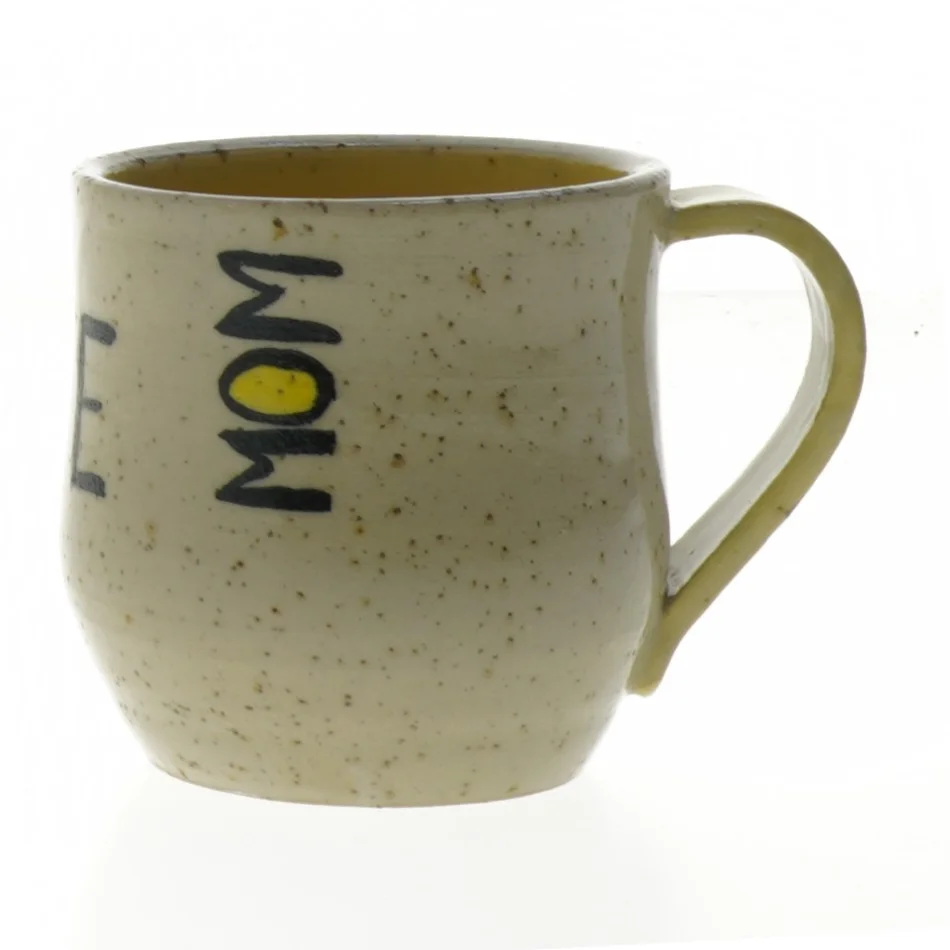 Keramikkrus med hashtag (str. Ø. 8 cm. længde. 8 cm)