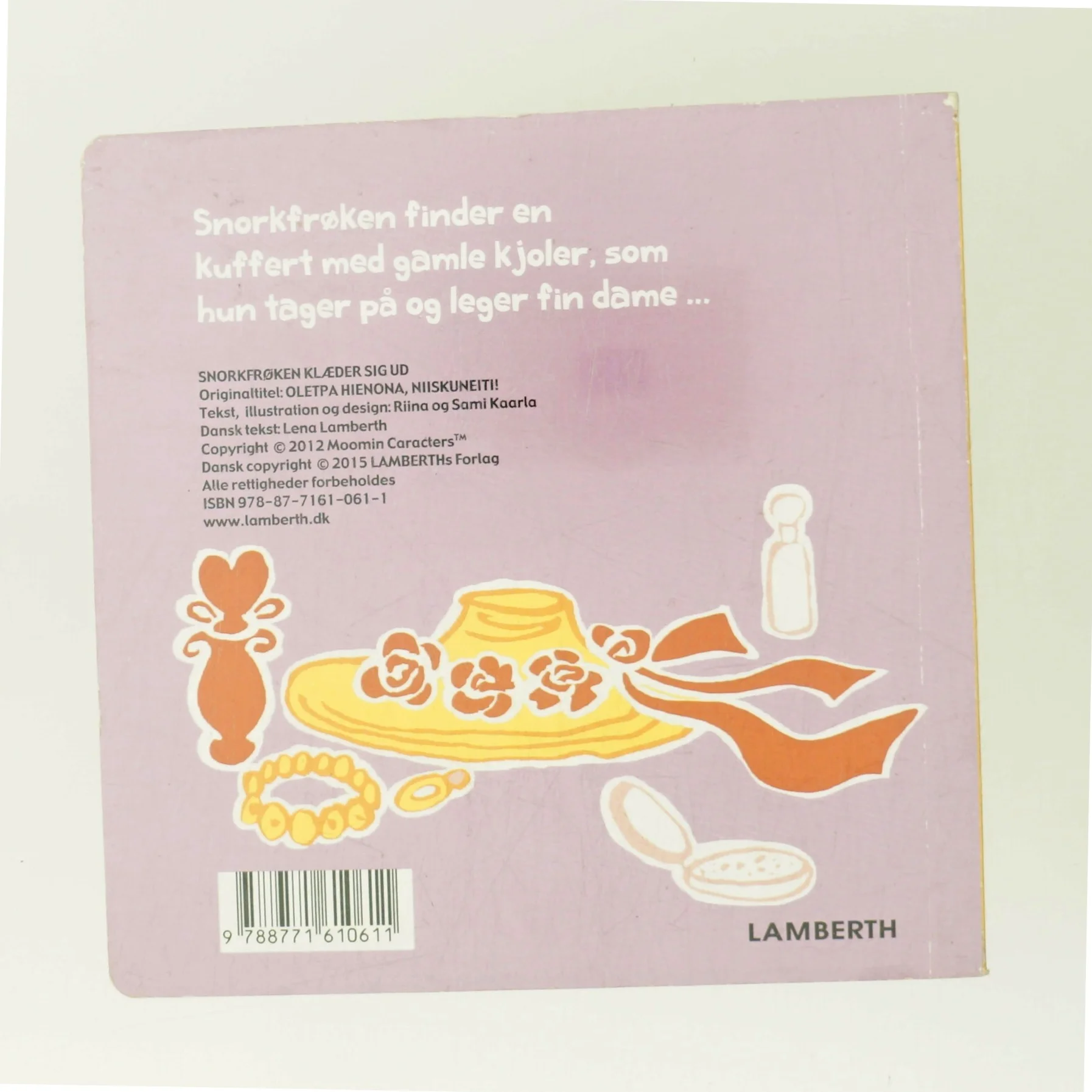 Snokefrøken klæder sig ud (Bog)