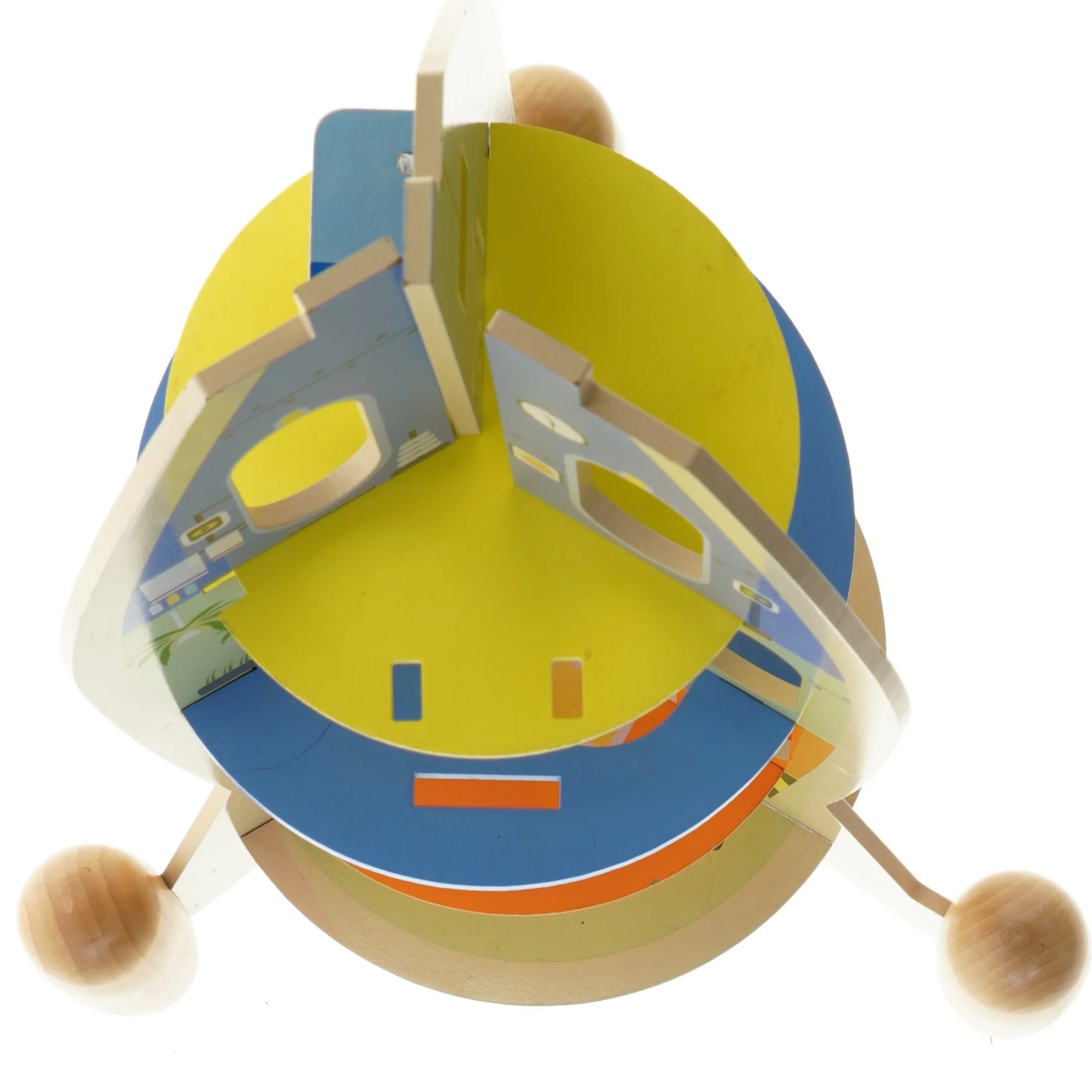 Raketskib legetøj fra Classic World (str. 60x30 cm)