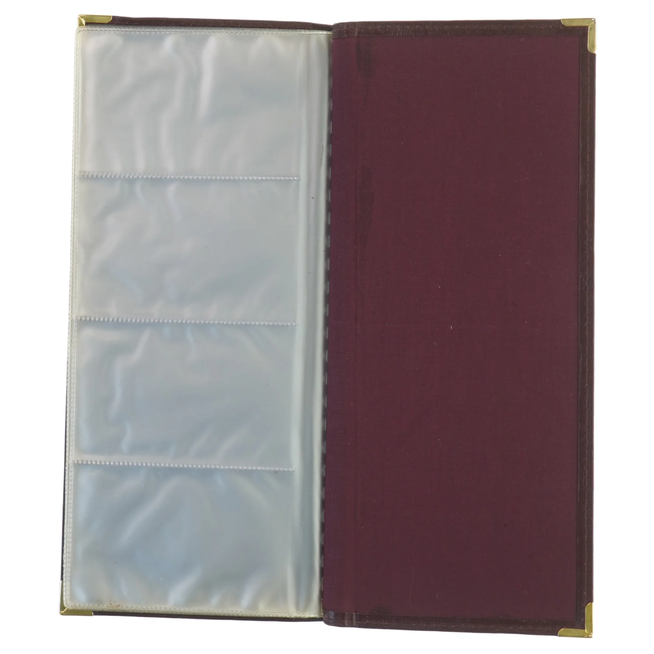 Fotoalbum med plastlommer (str. 26 x 12,5 cm)