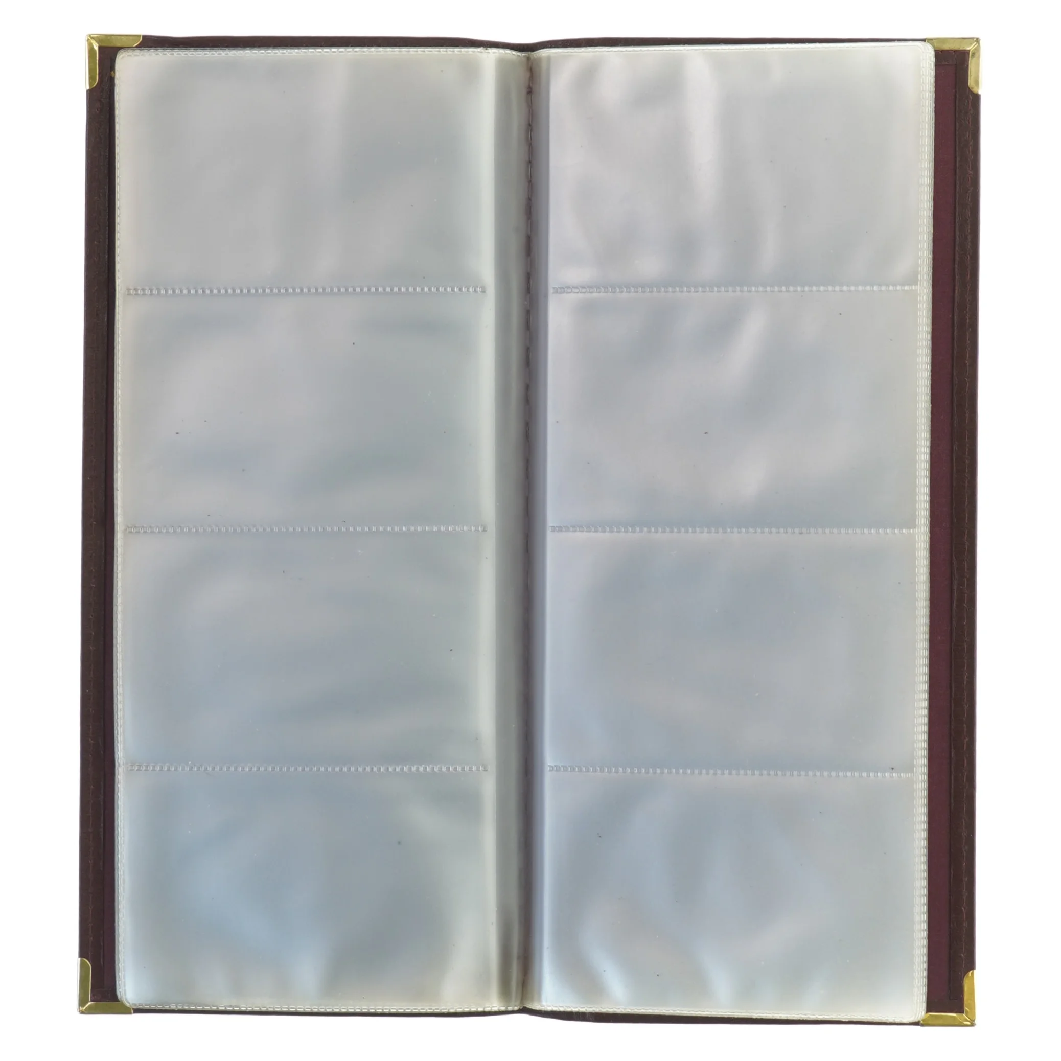 Fotoalbum med plastlommer (str. 26 x 12,5 cm)