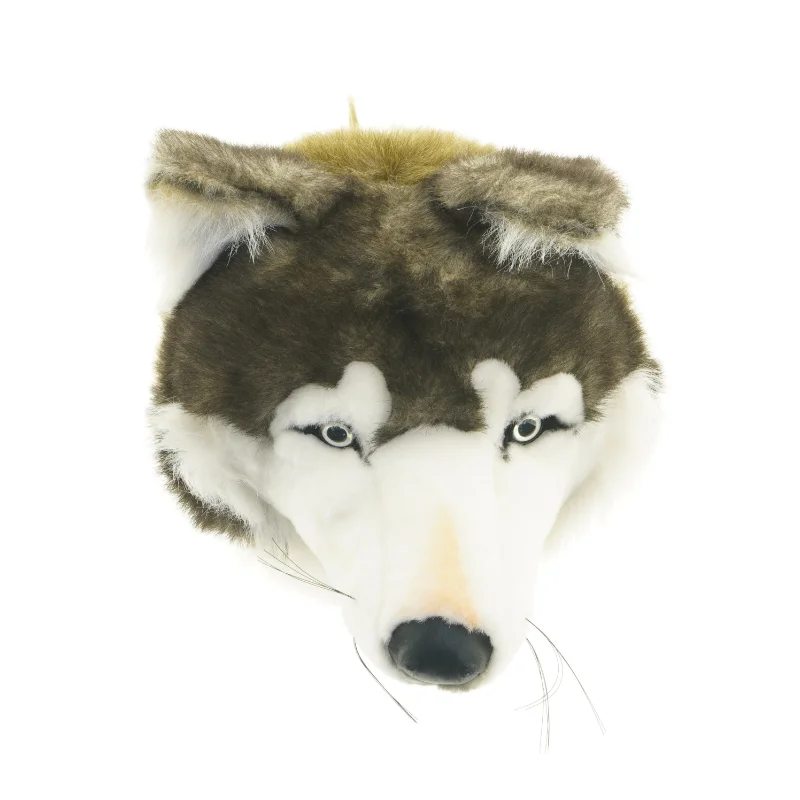 Husky, ulvehoved (str. 25 x 26 x 30 cm)