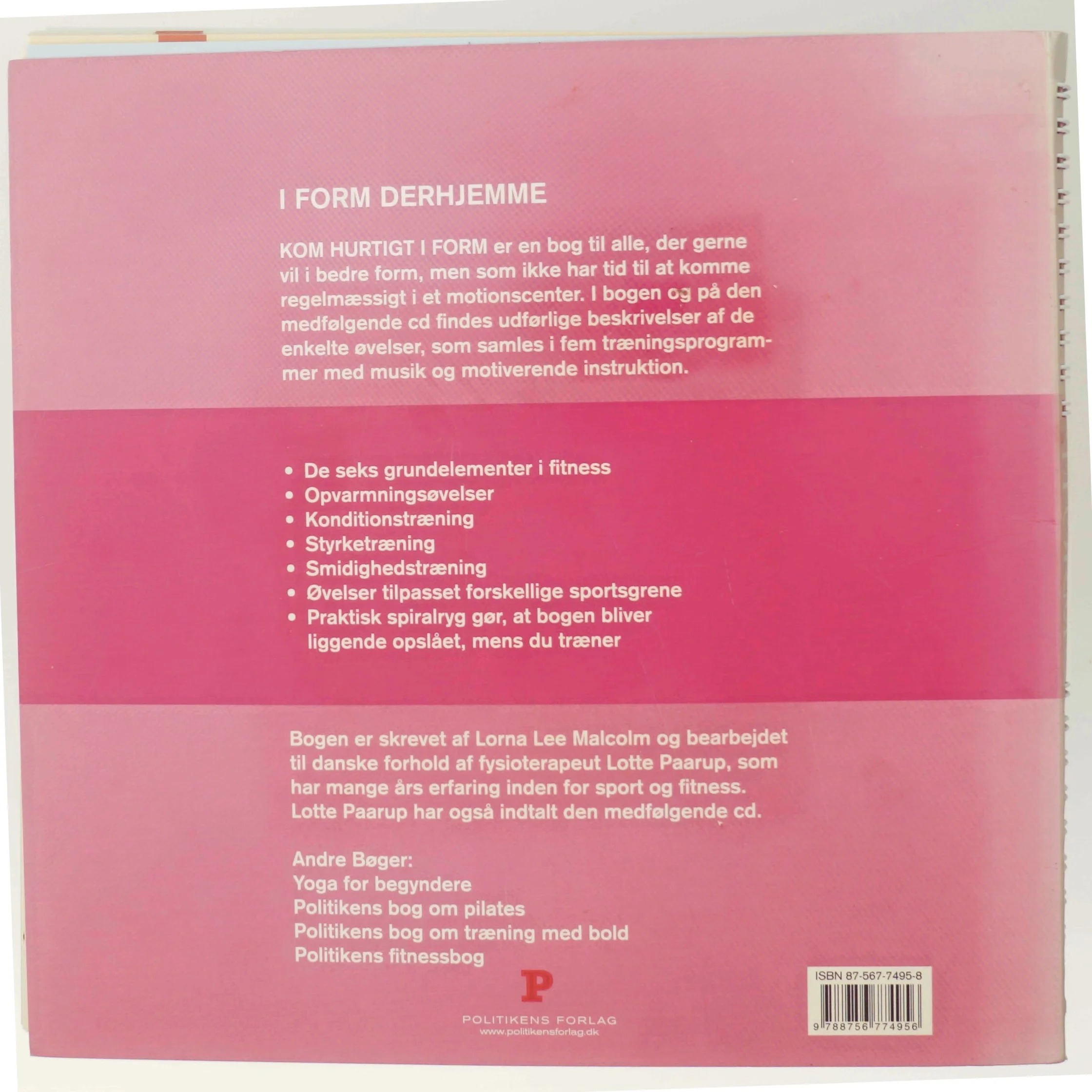 Kom hurtigt i form af Lorna Lee Malcolm (Bog)