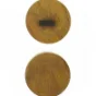 Trææske med låg (str. 15 x 5 cm)
