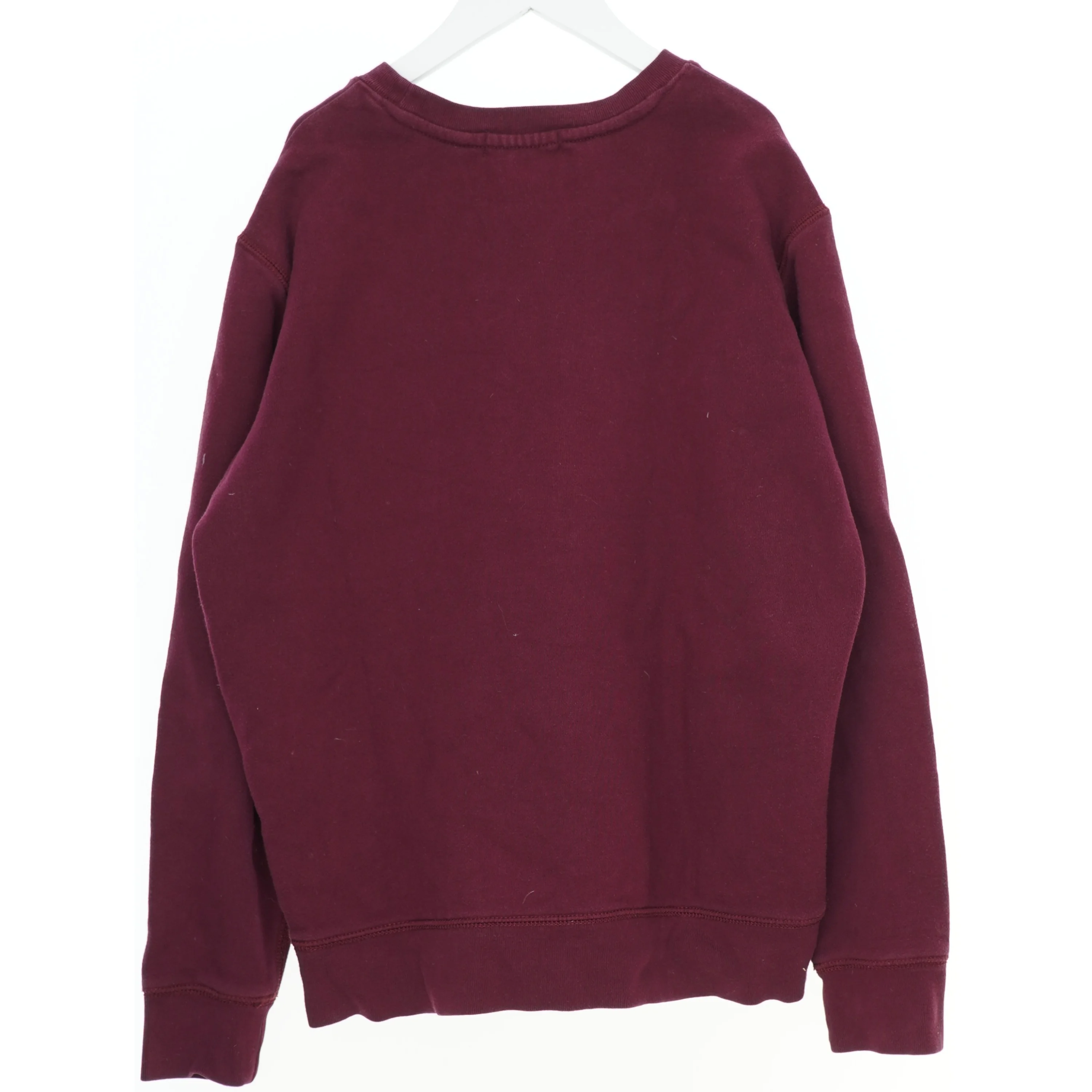 Vinrød sweatshirt fra Ralph Lauren (str. 158)