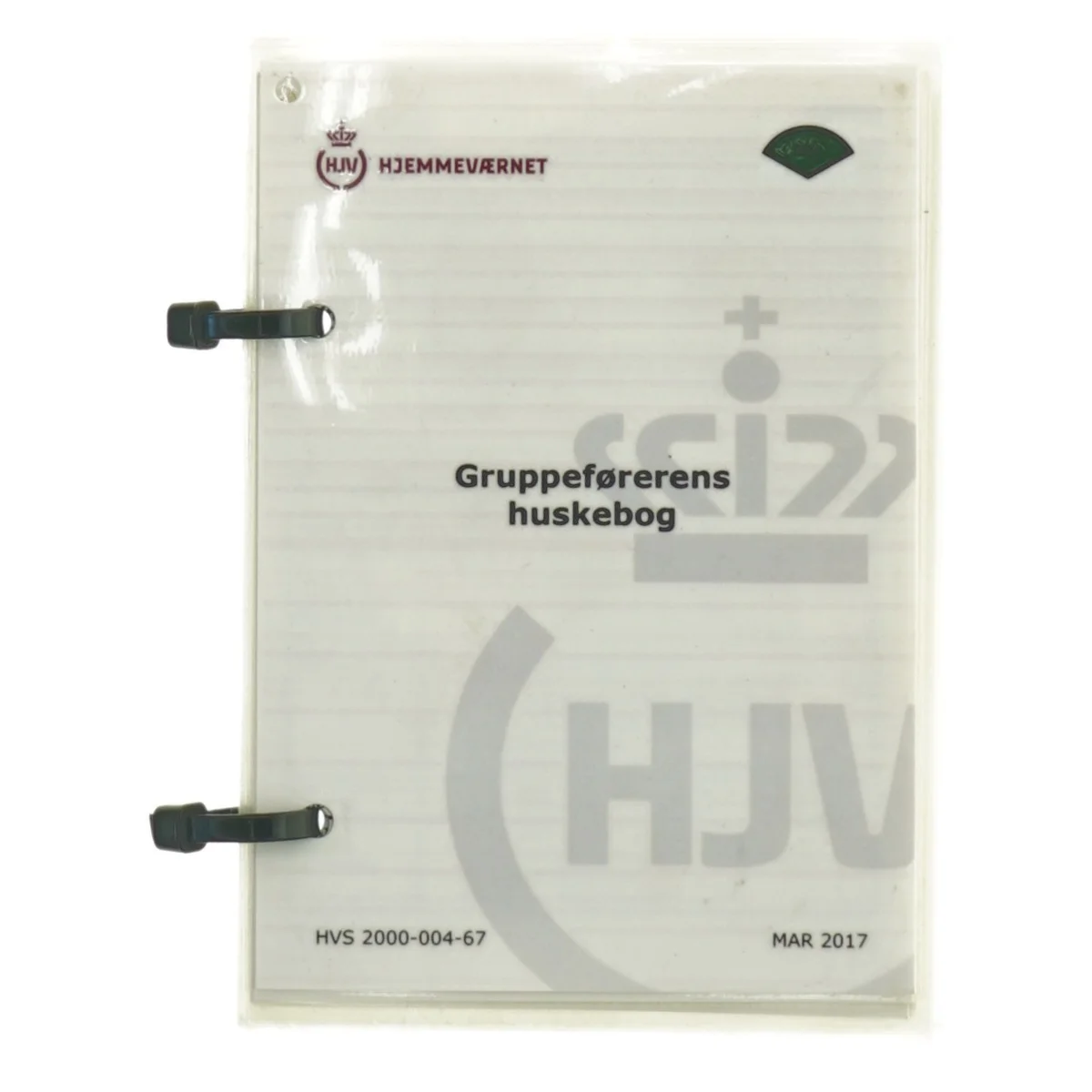 Gruppeførerens huskebog (str. 16 x 11 cm)