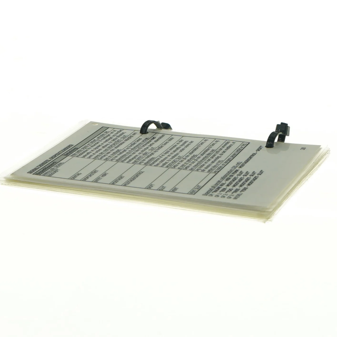 Gruppeførerens huskebog (str. 16 x 11 cm)