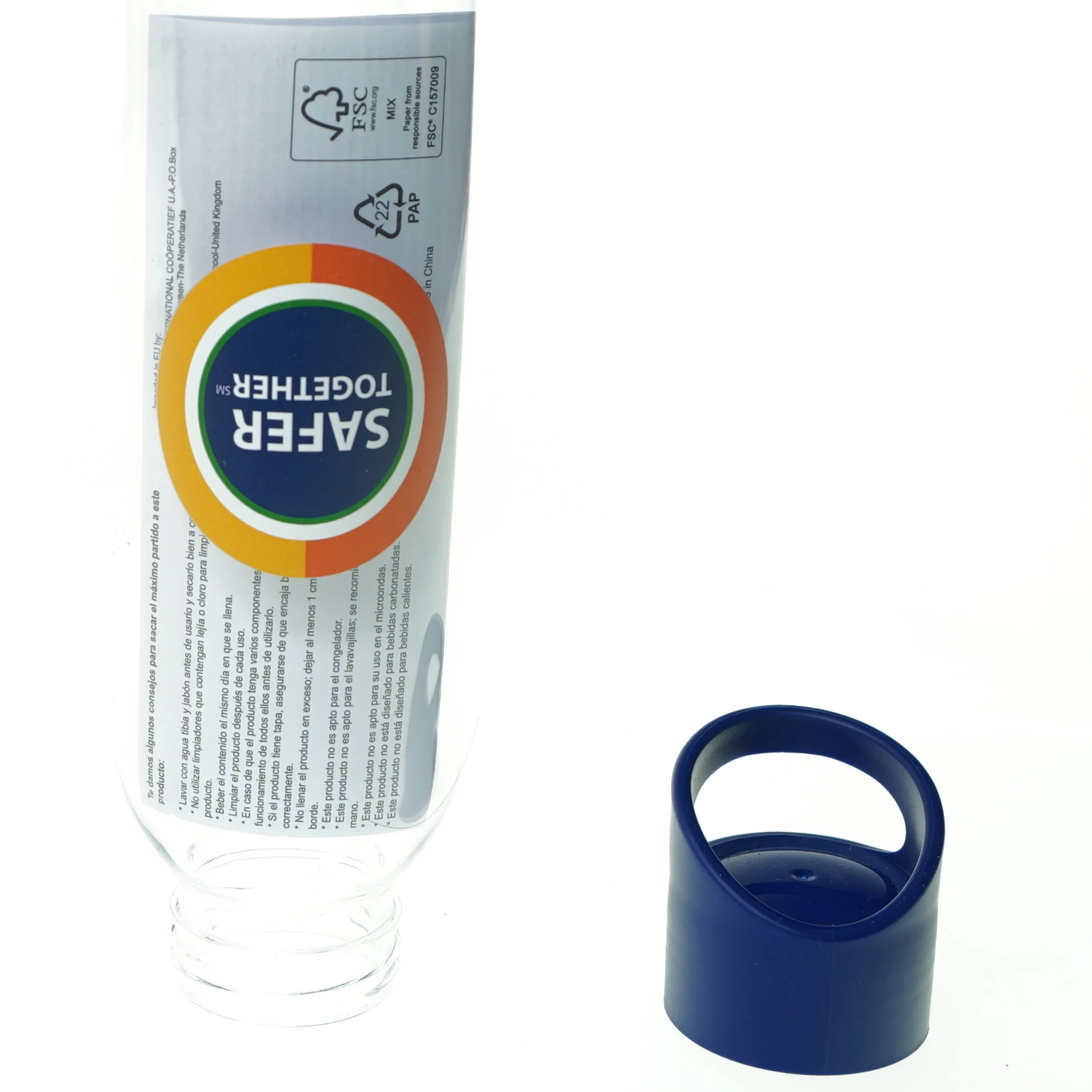 Drikkeflaske fra Safer Together (str. 25 x 7 cm)