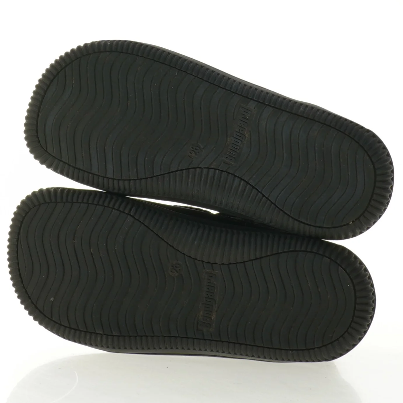 Sorte børnesko med velcro fra Bundgaard (str. 26)