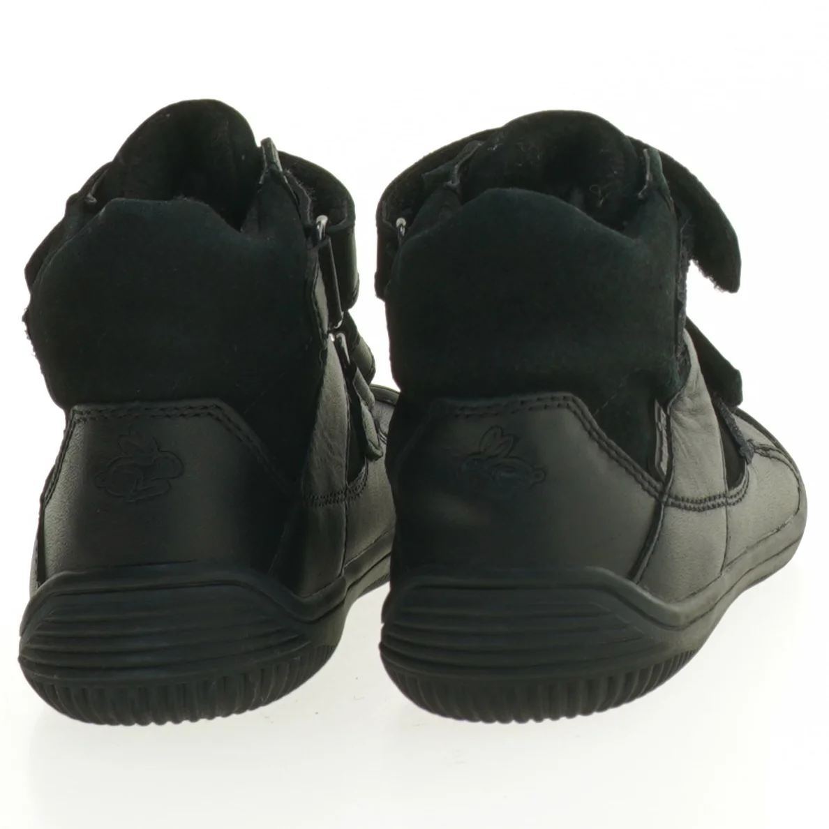 Sorte børnesko med velcro fra Bundgaard (str. 26)