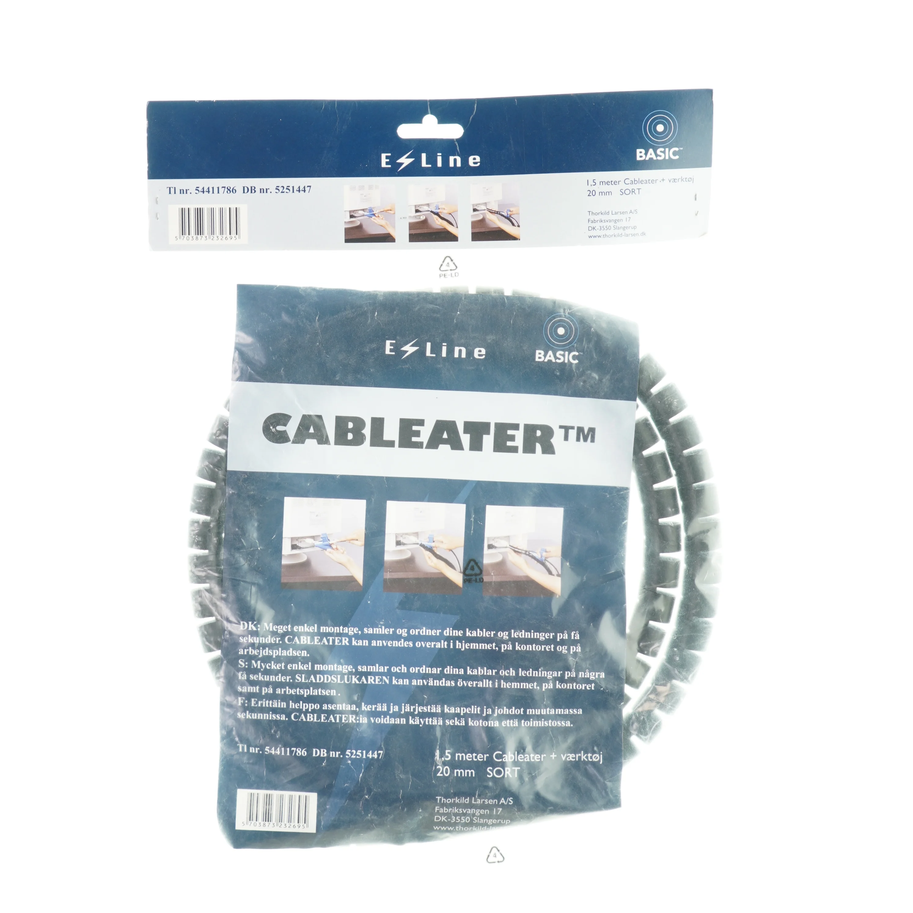 Cableater fra E Line (str. 15 meter)