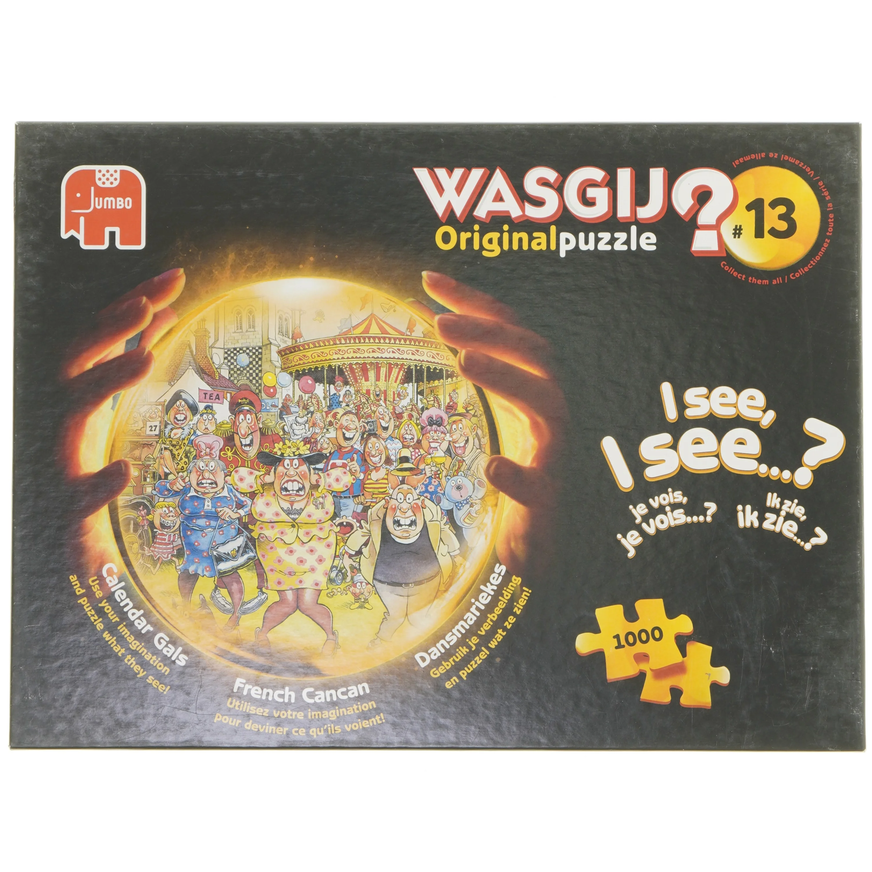 Wasgij puslespil 1000 brikker fra Jumbo (str. 1000 brikker cm)