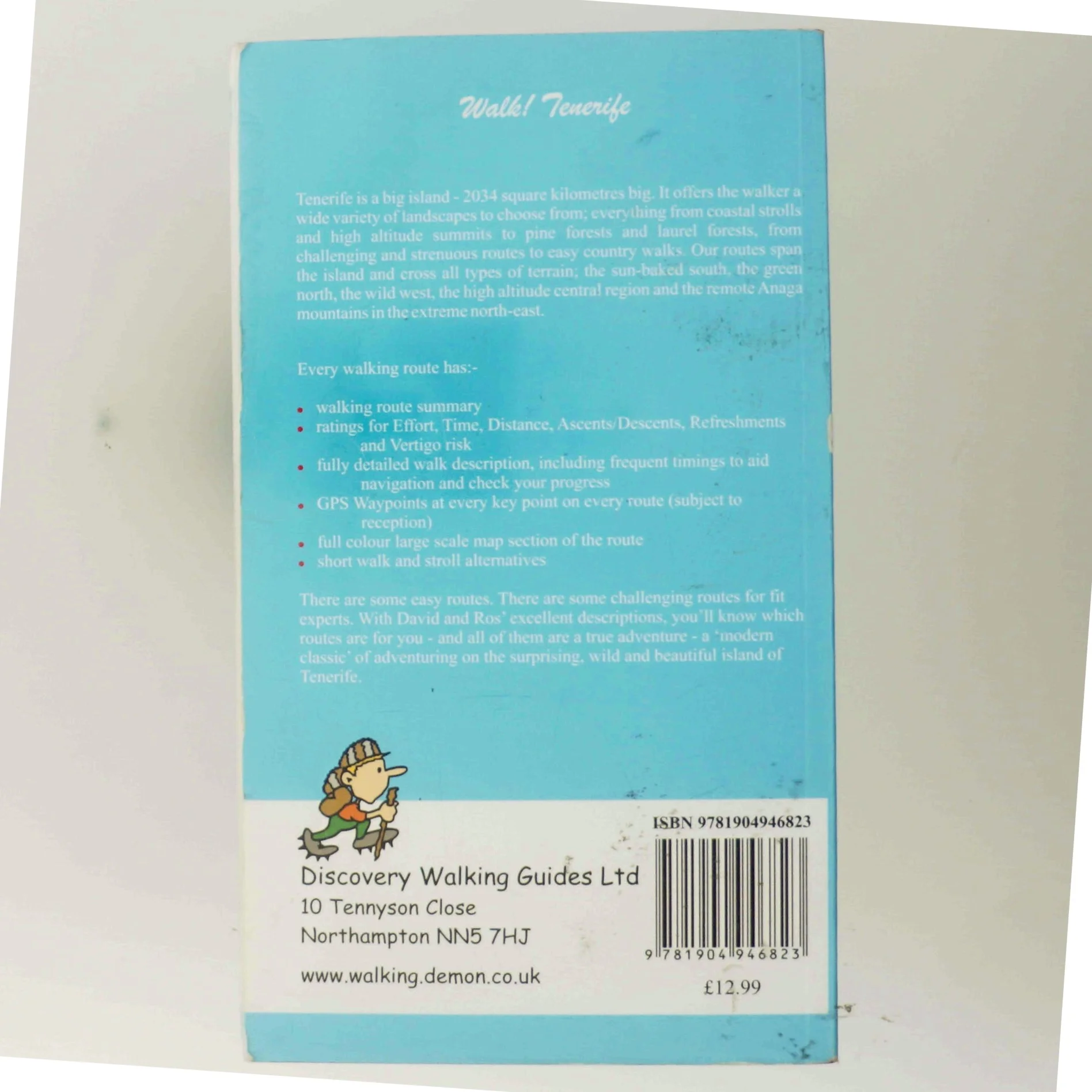 Walk! Tenerife af David Brawn, Ros Brawn (Bog)