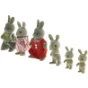 Kaninfamilie legetøjsfigurer fra sylvanian (str. 5 cm til 10 cm høj)