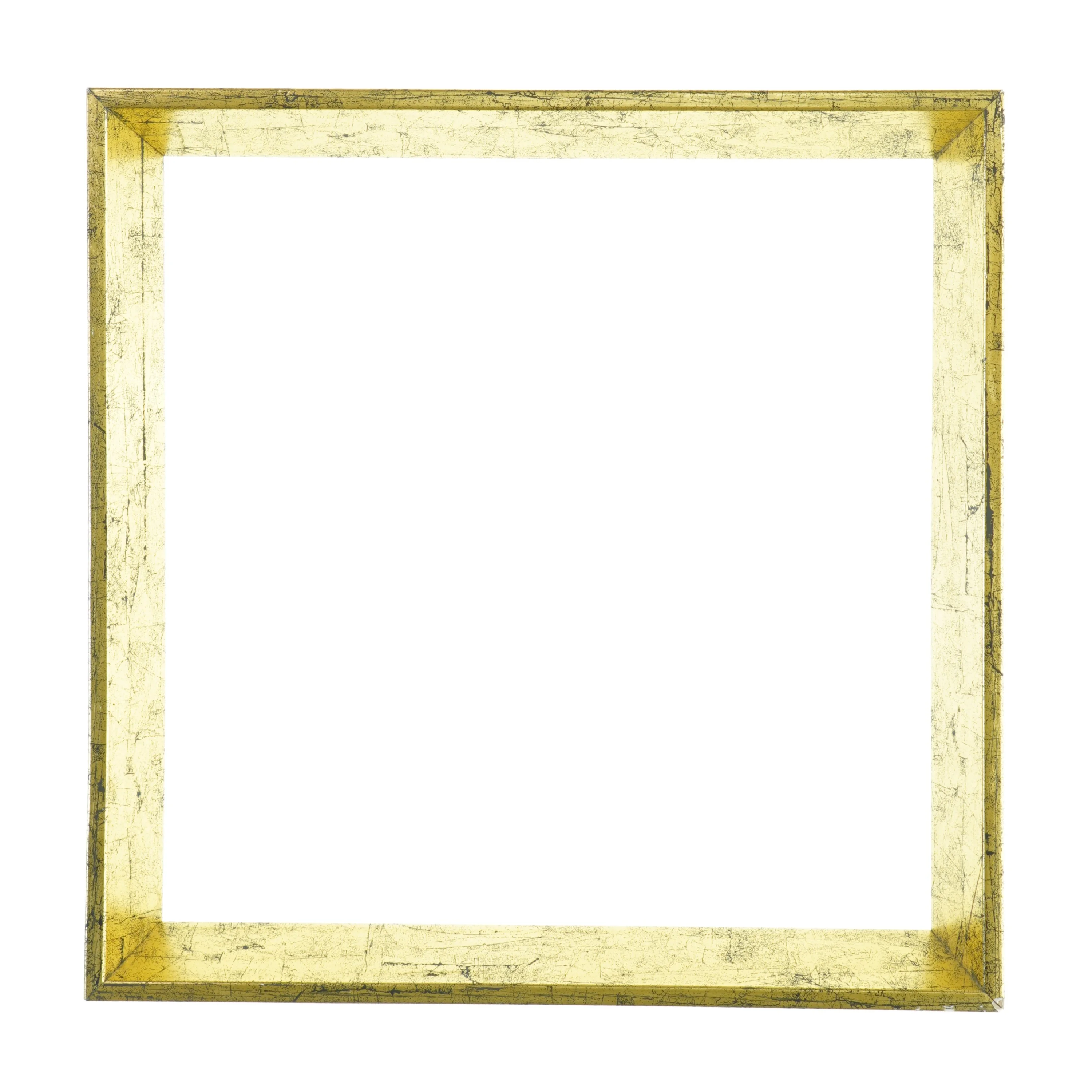 Gylden billedramme (str. 33 x 33 cm)