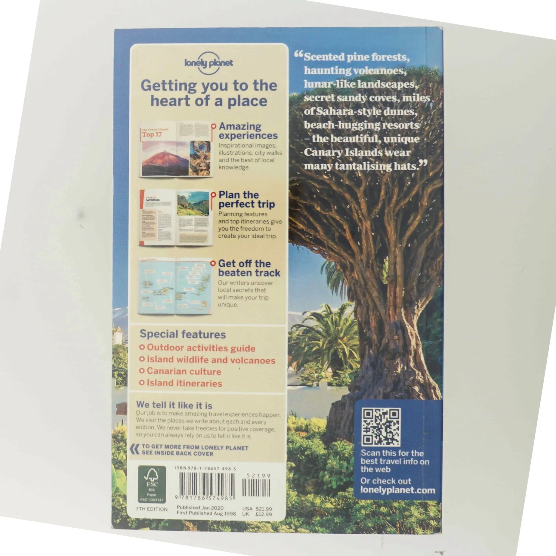 Canary Islands af Isabella Noble Lonely Planet Bog