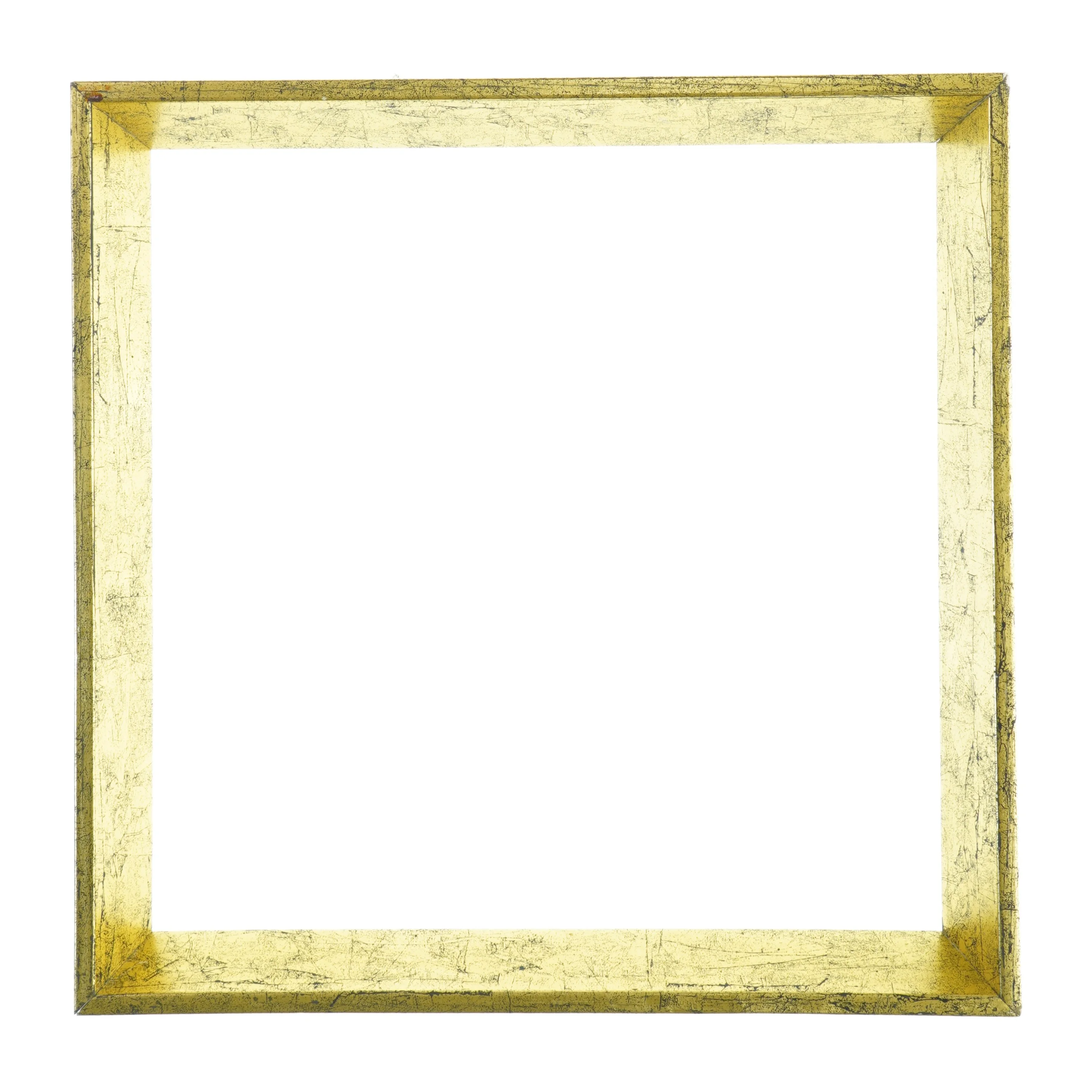 Gylden billedramme (str. 33 x 33 cm)