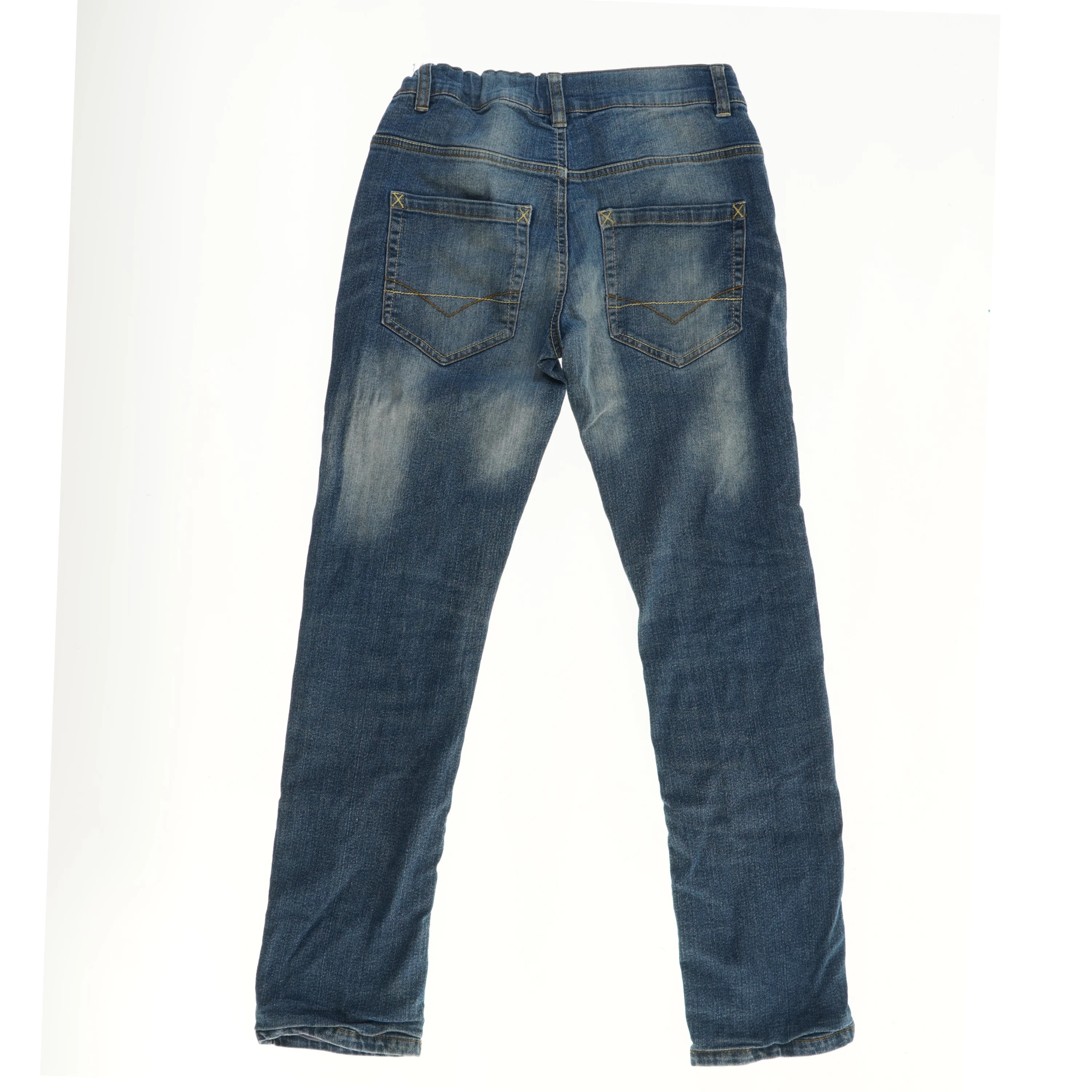 Jeans med slidt look fra Poco Piano (str. 152)