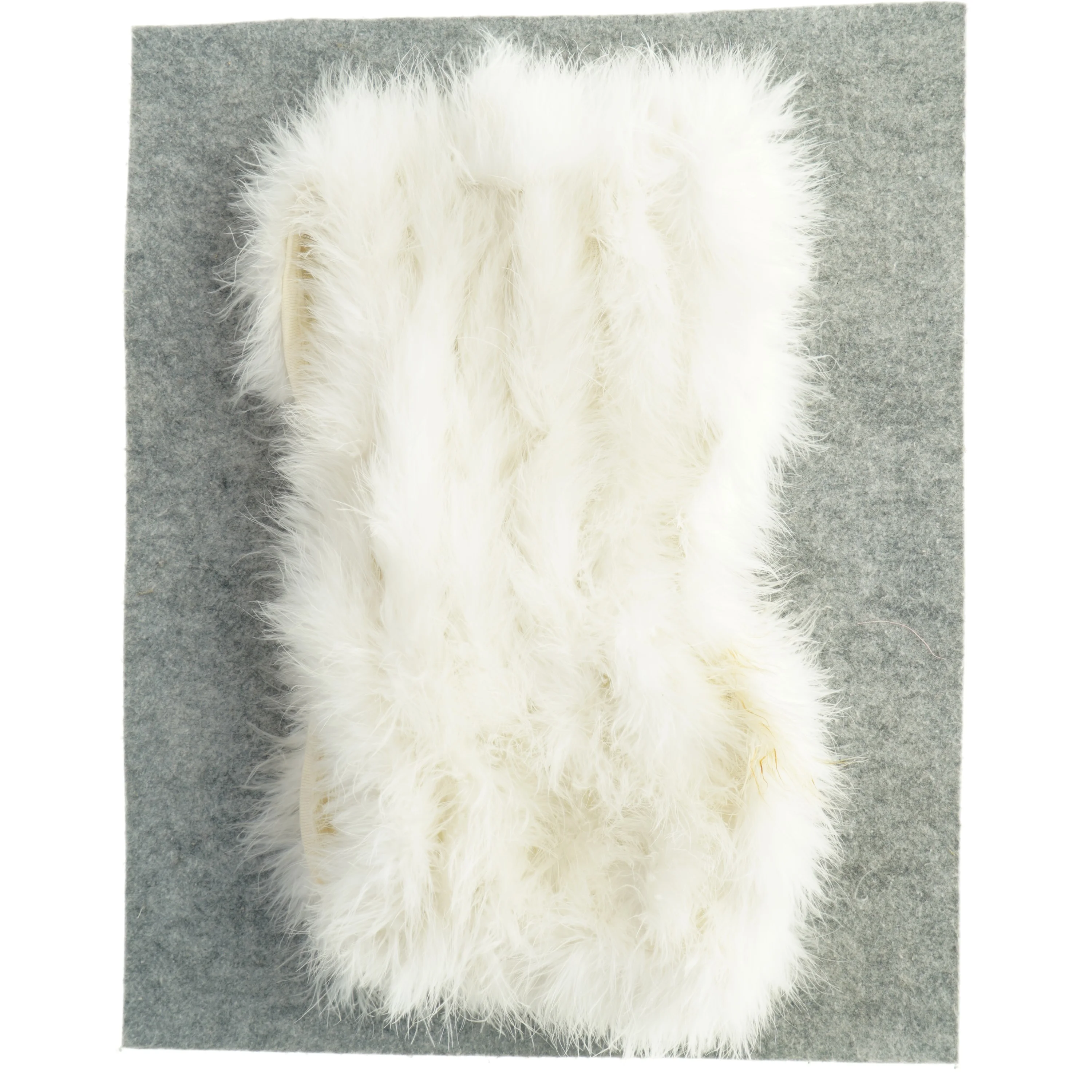 Hvid, langhåret pelsvest fra Monsoon (str. 12 13 år)