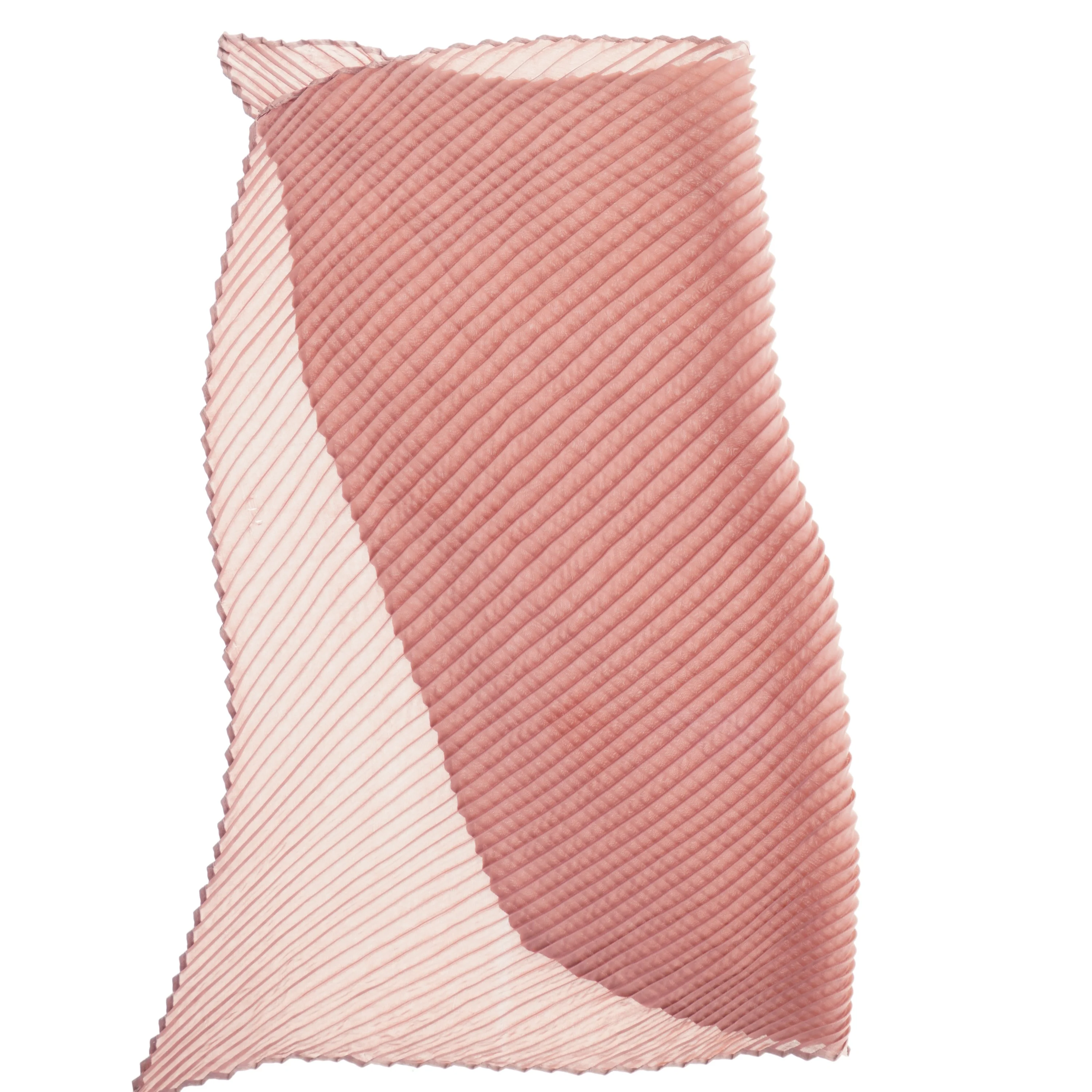 Plisseret tørklæde (str. 50 x 55 cm)