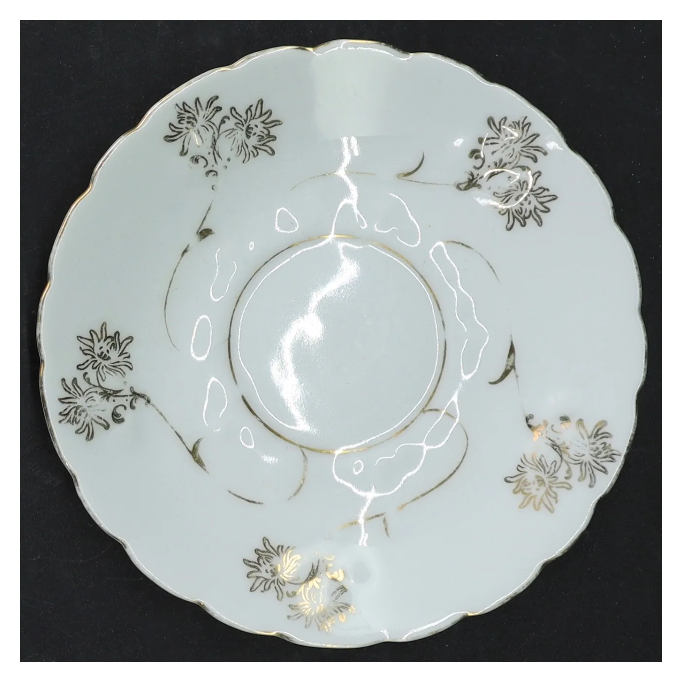 Porcelæn tekopper med underkopper (str. Ø. 14 cm. h. 7 cm y. 7,5 cm)